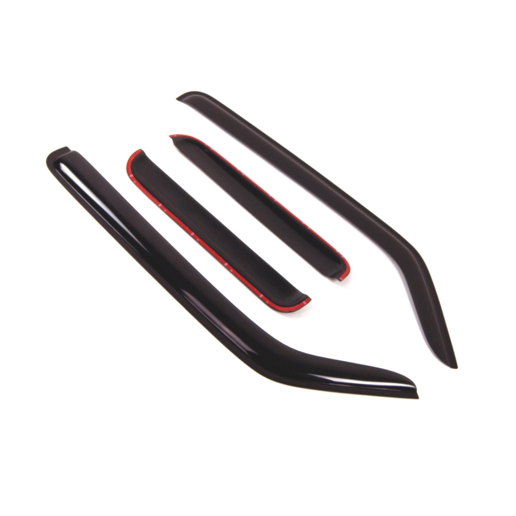 Tuningpros Outside Mount Window Vent Visors Rain Guards Compatible With Honda Element 2003-2011 | Side Window Wind Deflectors Ra