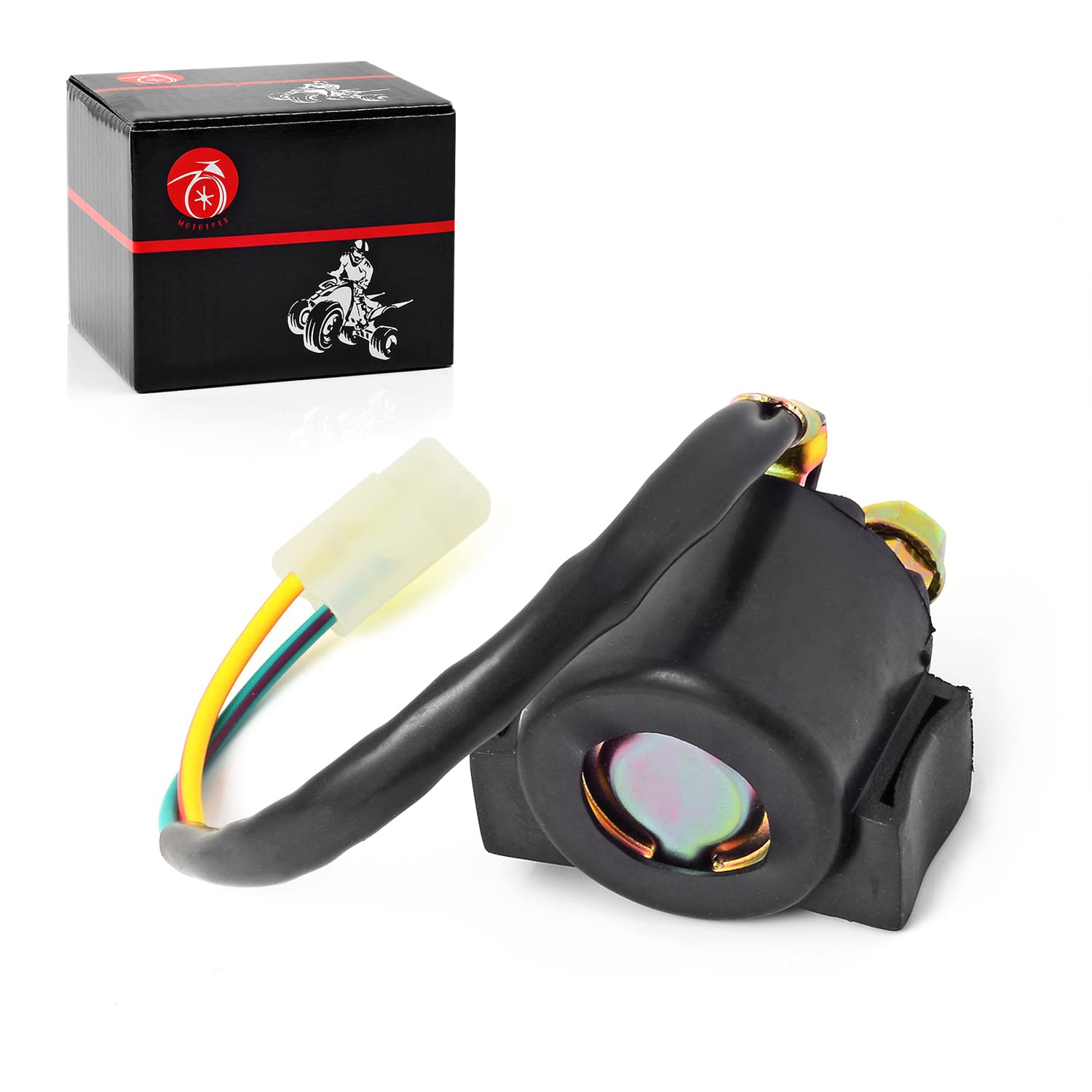 Moto1988 Solenoid Starter Relay Compatible With Honda 450Es 450S 350Es 350S Rancher Foreman 350 420 400 450 500 Rincon 680
