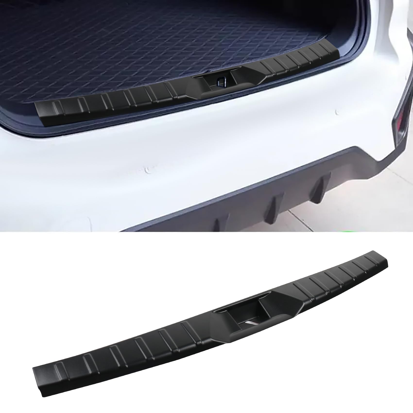Interior Rear Bumper Protector Guard Accessory Compatible for Subaru Outback 2021 2022 2023 2024 2025 Trim Cover Scratch Resista