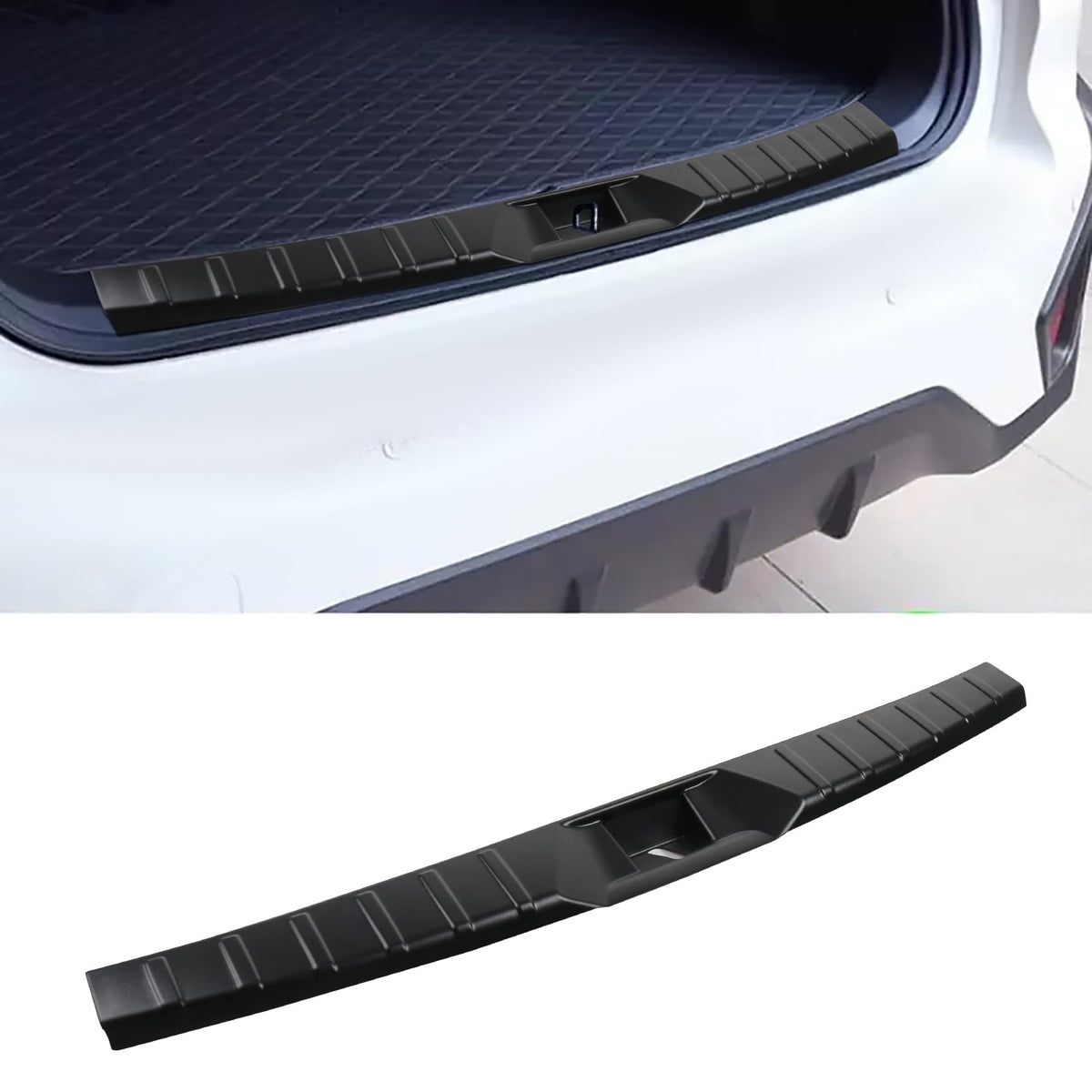 Interior Rear Bumper Protector Guard Accessory Compatible for Subaru Outback 2021 2022 2023 2024 2025 Trim Cover Scratch Resista