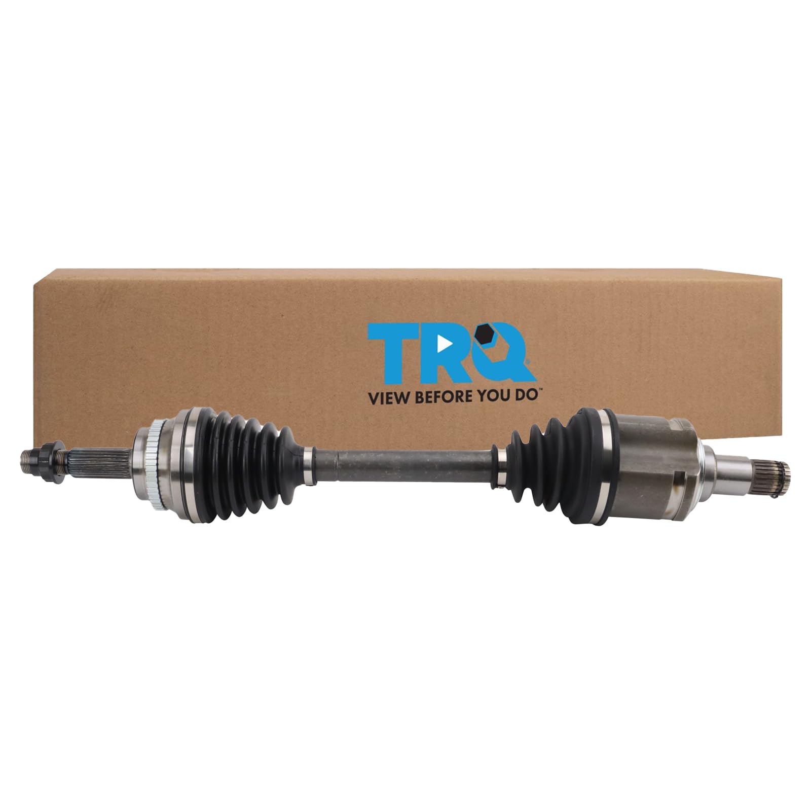 Trq Front Left Cv Axle Shaft Assembly Drivers Side Compatible With 2005-2010 Scion Tc 2001-2003 Toyota Rav4