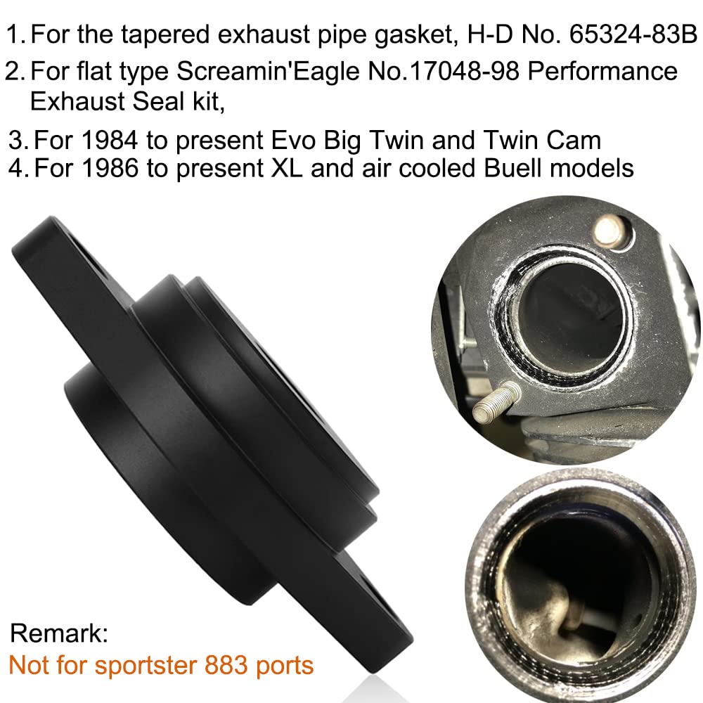 Exhaust Gasket Seal Installer Tool For Harley Davidson
