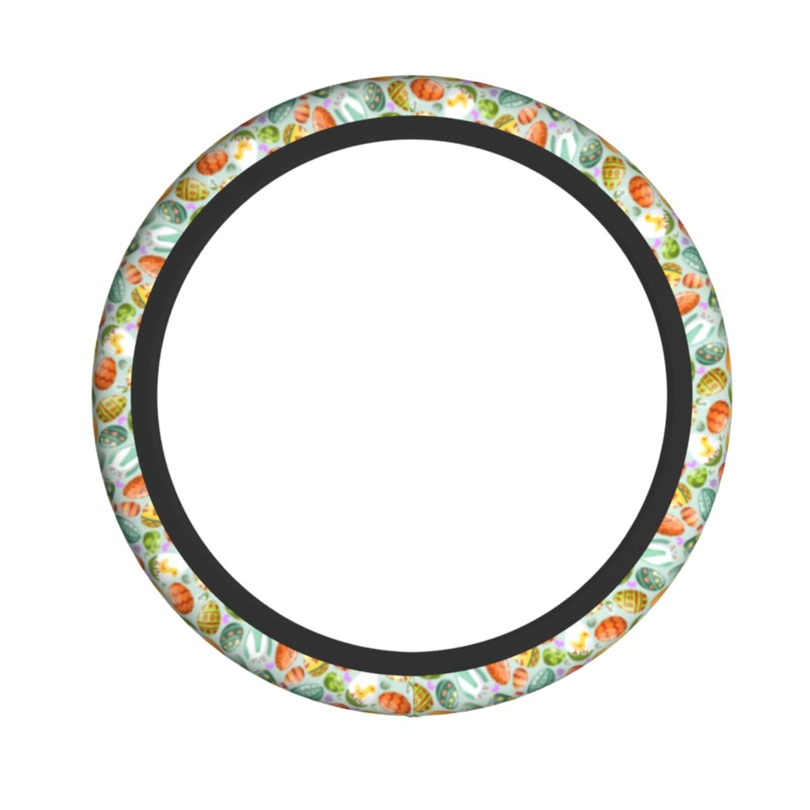 Easter Steering Wheel Covers Non Slip Neoprene Steering Wheel Protector Cover Universal 15 Inch For Men Women