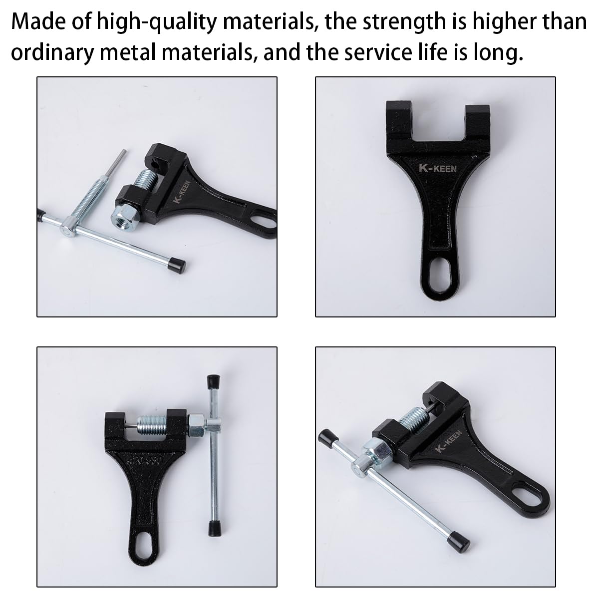 AUCELI Chain Breaker #420-530, Chain Tool for Motorcycle Dirt Pit Bike ATV Quad Go Kart Bicycle Scooter, Chain Break # 420 428 5
