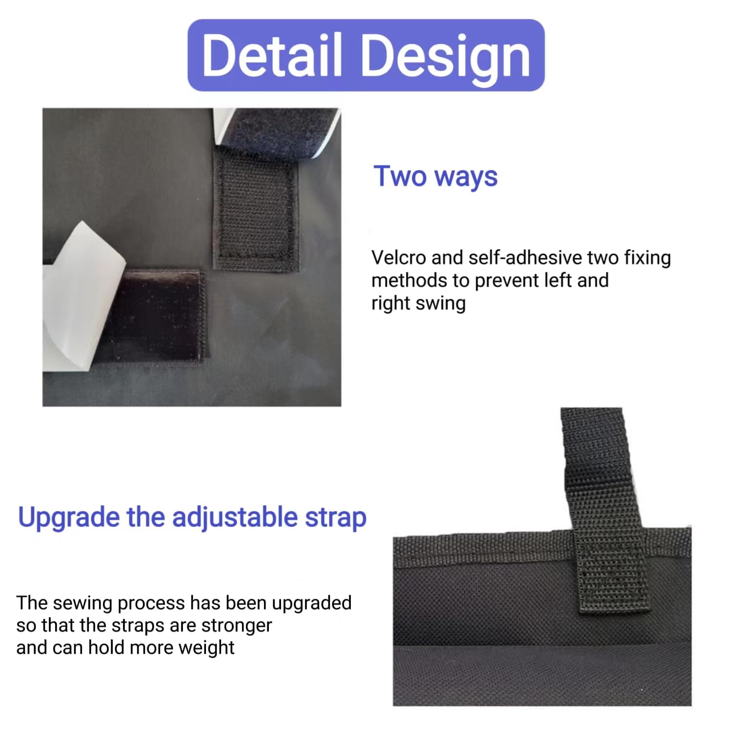 Aophy Trunk Organizer For Car, Large Capacity Car Organizers And Storage With 8 Pockets, Waterproof Backseat Hanging Organizer For Suv, Truck, Mpv, Car Interior Accessories For Men And Women