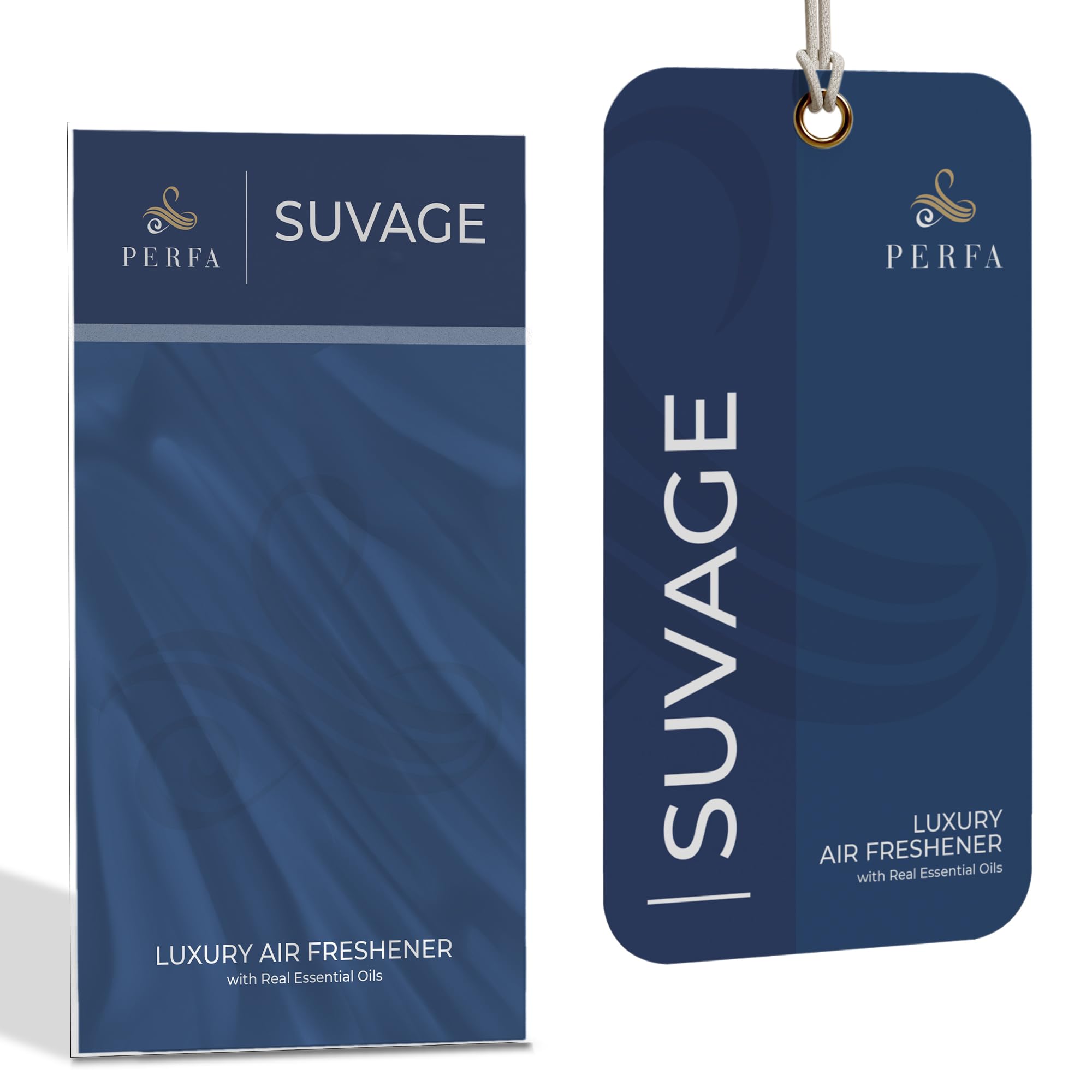 Savage Disposable Card Freshener For Men | Car Scents Air Freshener With Sauvage Fragrance | Strong Car Perfume Air Freshener Wi