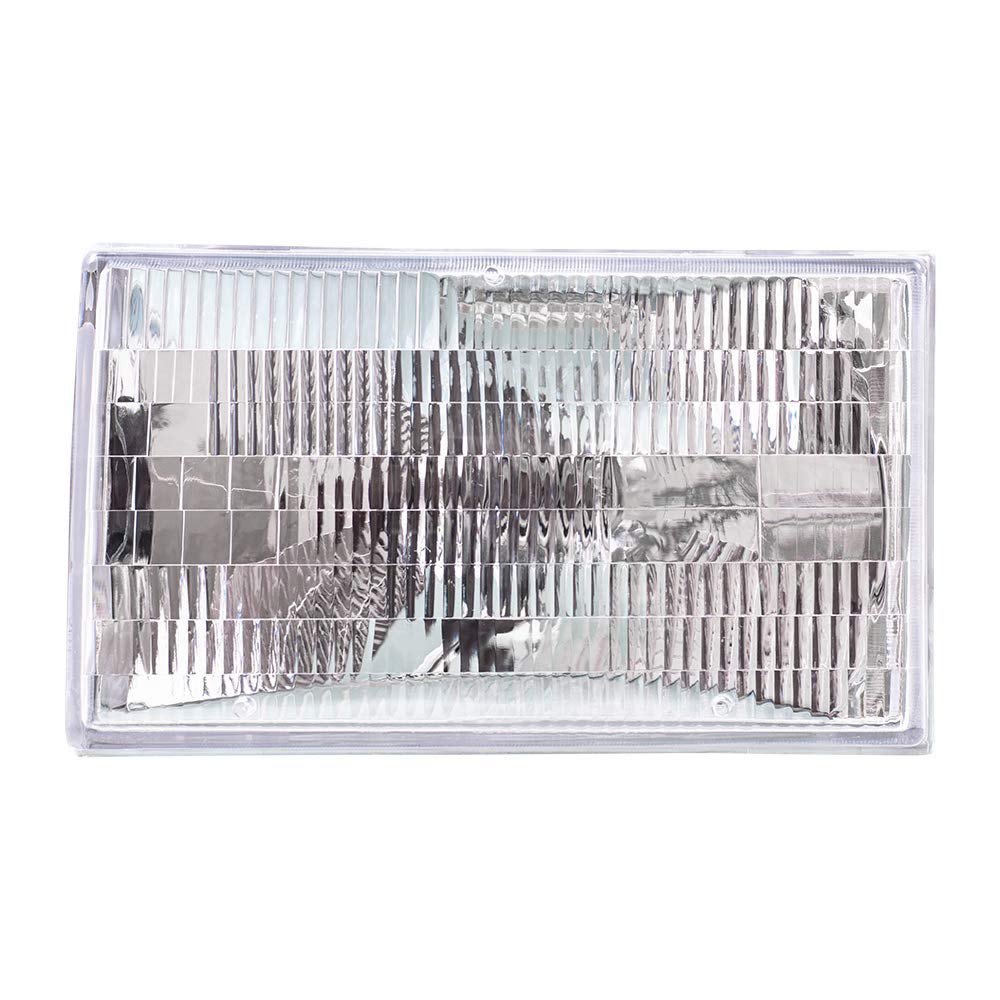 Brock Replacement Drivers Headlight Headlamp Compatible With 1990-1994 Town Car Fovy 13008 B