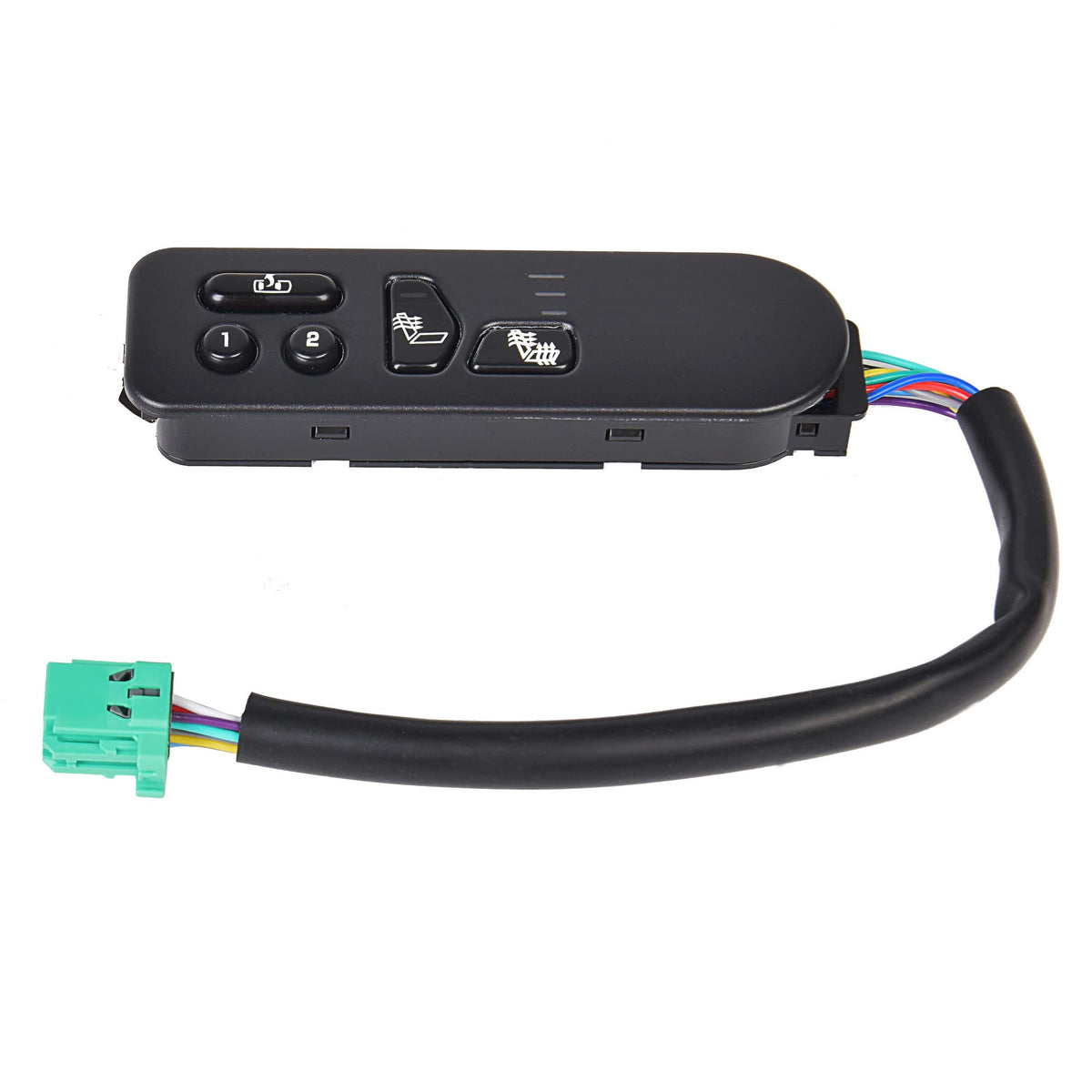 Seat Heater Switch Driver Side Compatible With 2003-2007 Chevy Silverado 1500 2500 3500 Gmc Sierra 1500 2500 3500 Replaces 15116863 15169669 15179137 901-200