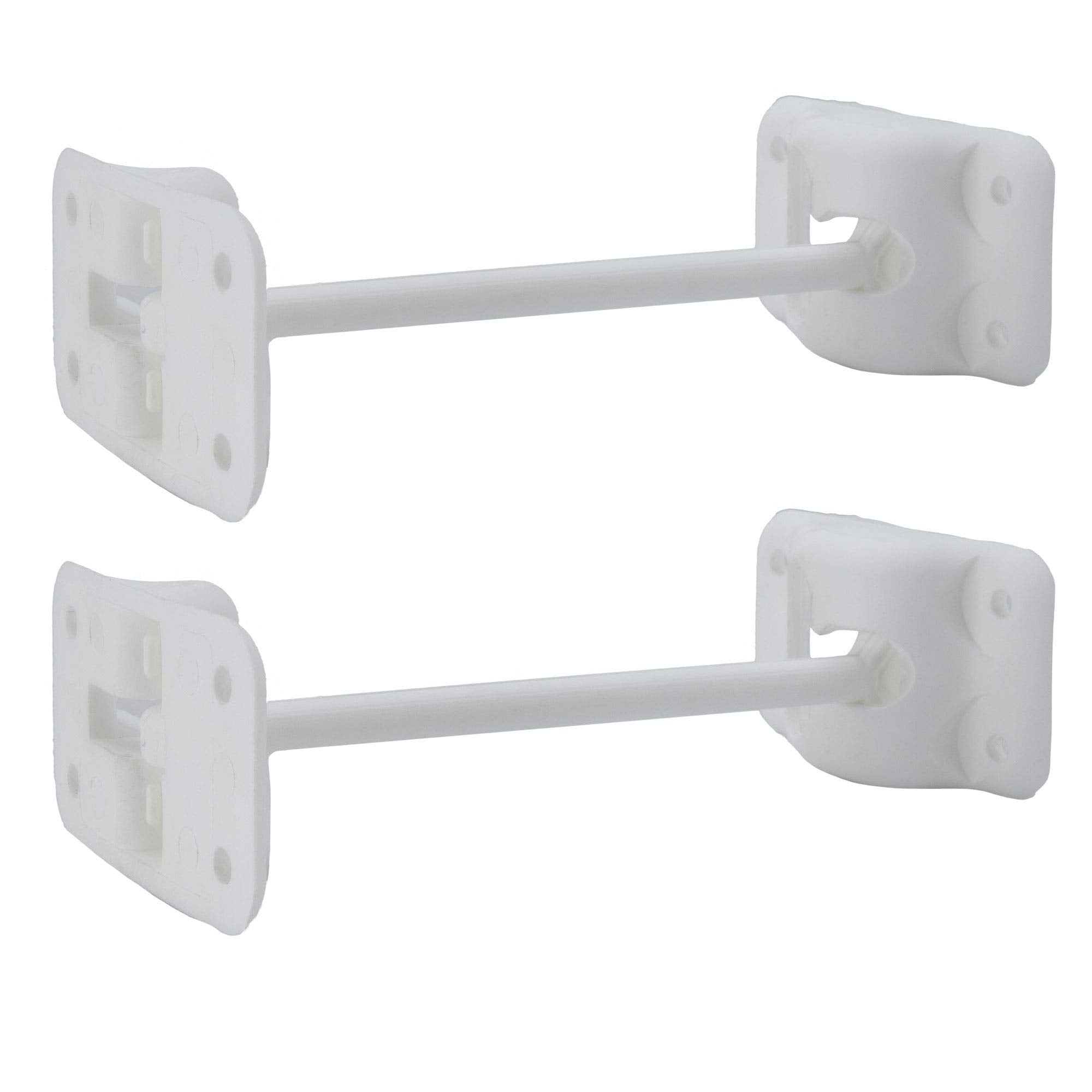 RecPro RV T-Style Door Holder Catch | Latch Holder | Cargo Hatch | Black or White Color Options | 4, 6 or 10 Option | RV D