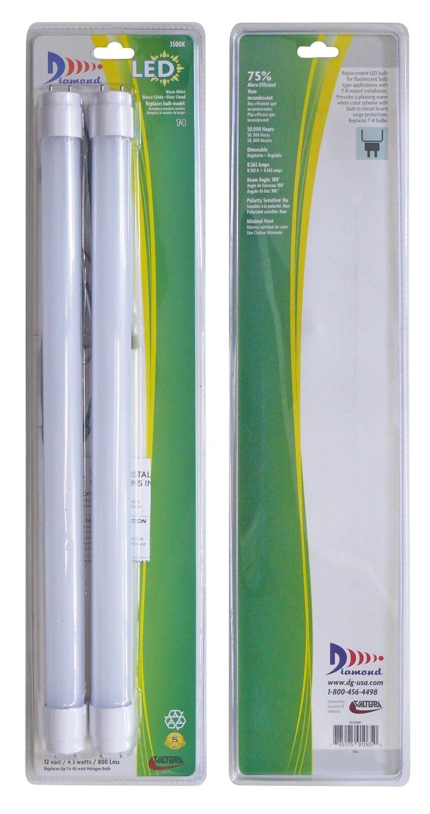 Diamond Group By Valterra Products Dg726131Vp Bulb Replacement Led - T-8 Fluorescent Bulb Led Replacement Diode