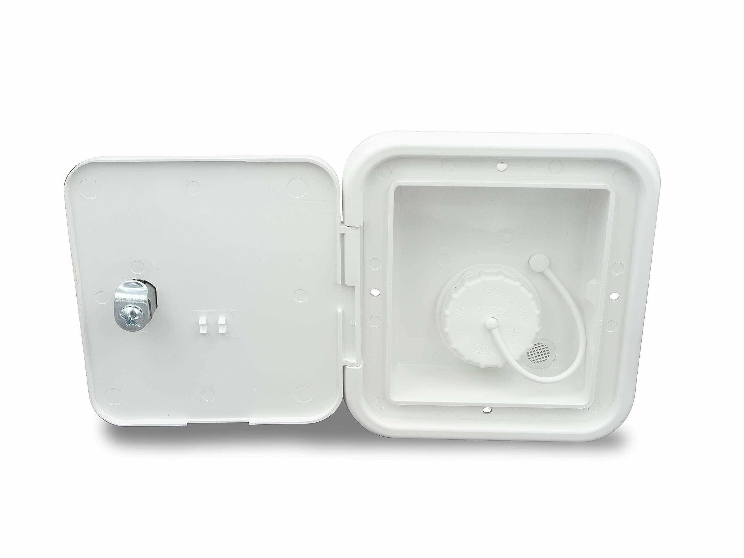 Thetford|B&B Molders Rv Replacement Parts And Accessories Camper Gravity Water Inlet Fill Hatch For 1 1/4 Inch Or 1 3/8 Inch Con