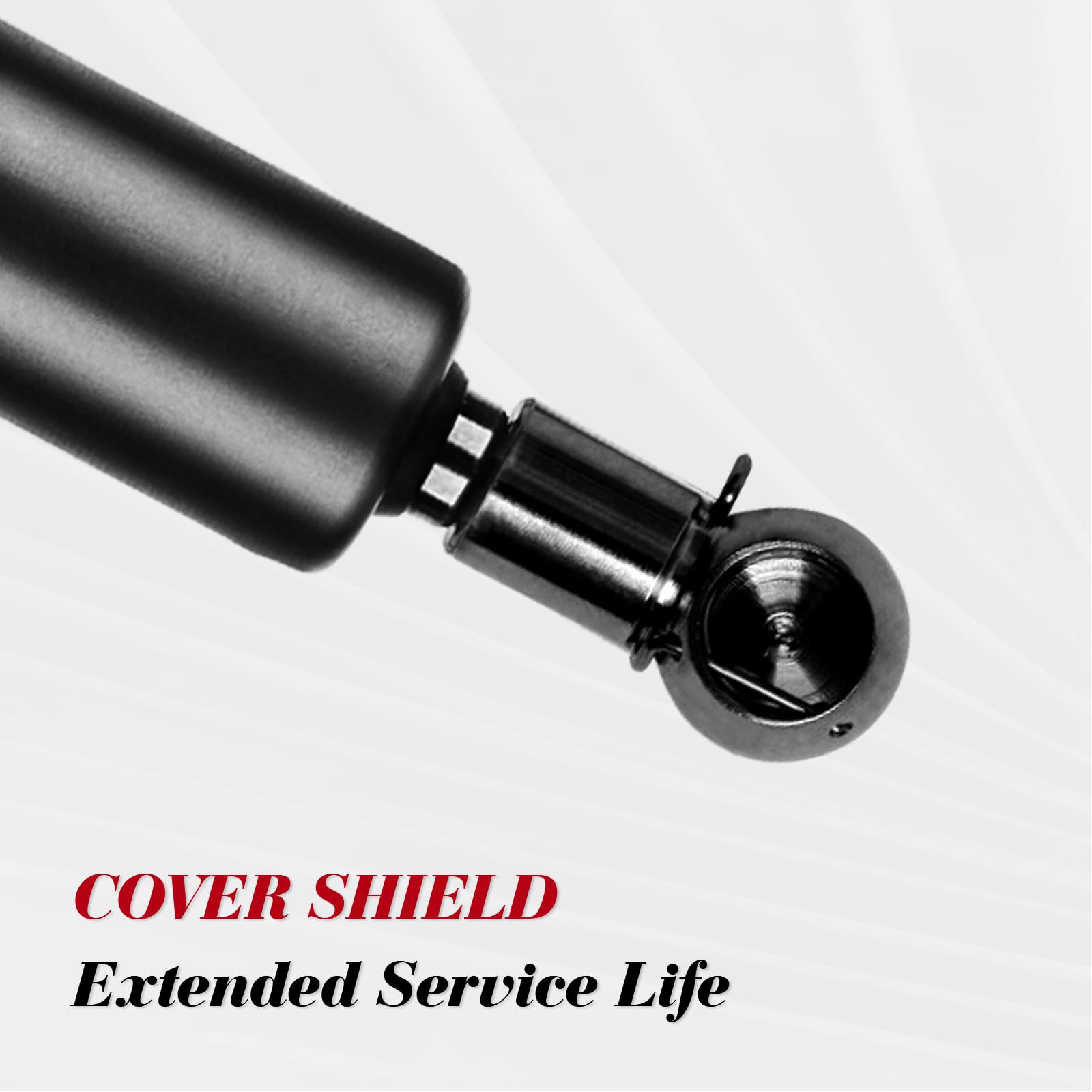 Vepagoo 43301 Tailgate Assist Shock Struts (Upgraded Joints) Damper Soft Open Fit For 2009-2018 Dodge Ram 1500, 2019-2024 Ram 15