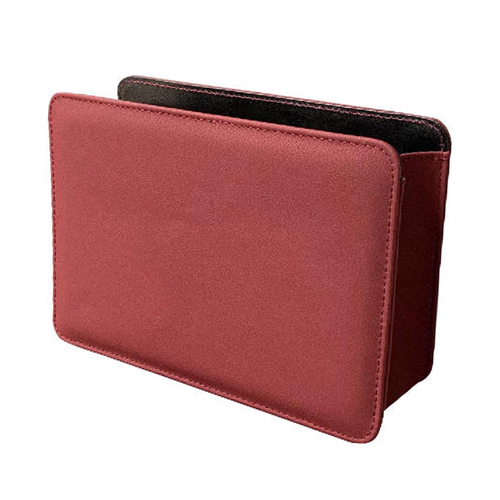 Lyla Car Trash Can Car Dustbin Portable Car Storage Box for Trucks Auto Suvs Red