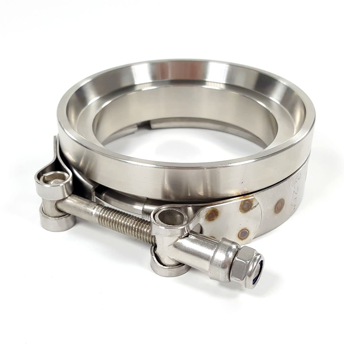 3.25'' Turbo Exhuast V-band Clamp Flange Kit For GT45 GT45R T304 Stainless Steel