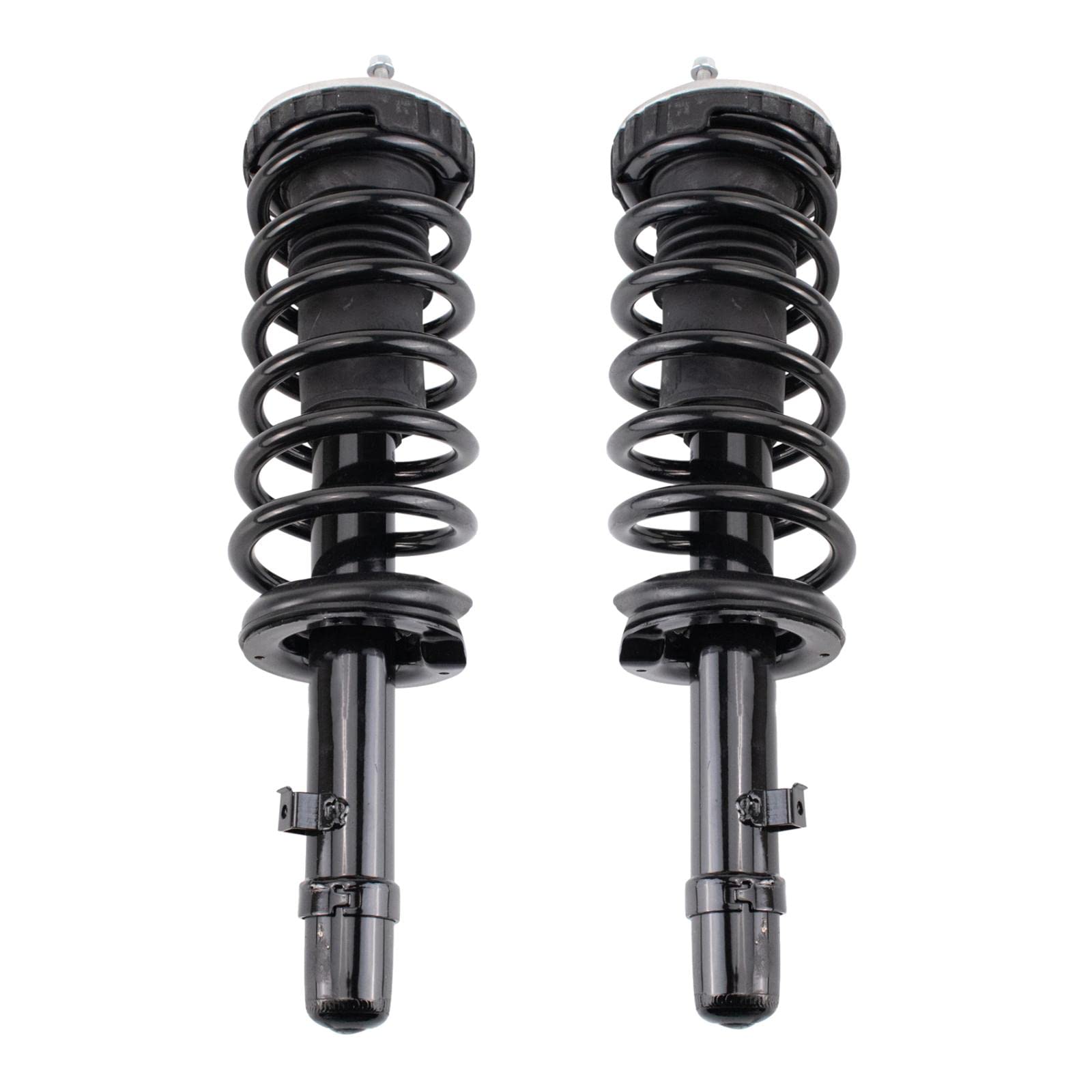 Trq Front Strut & Coil Spring Assembly Set Driver & Passenger Sides Compatible With 17 Genesis G80 15-16 Hyundai