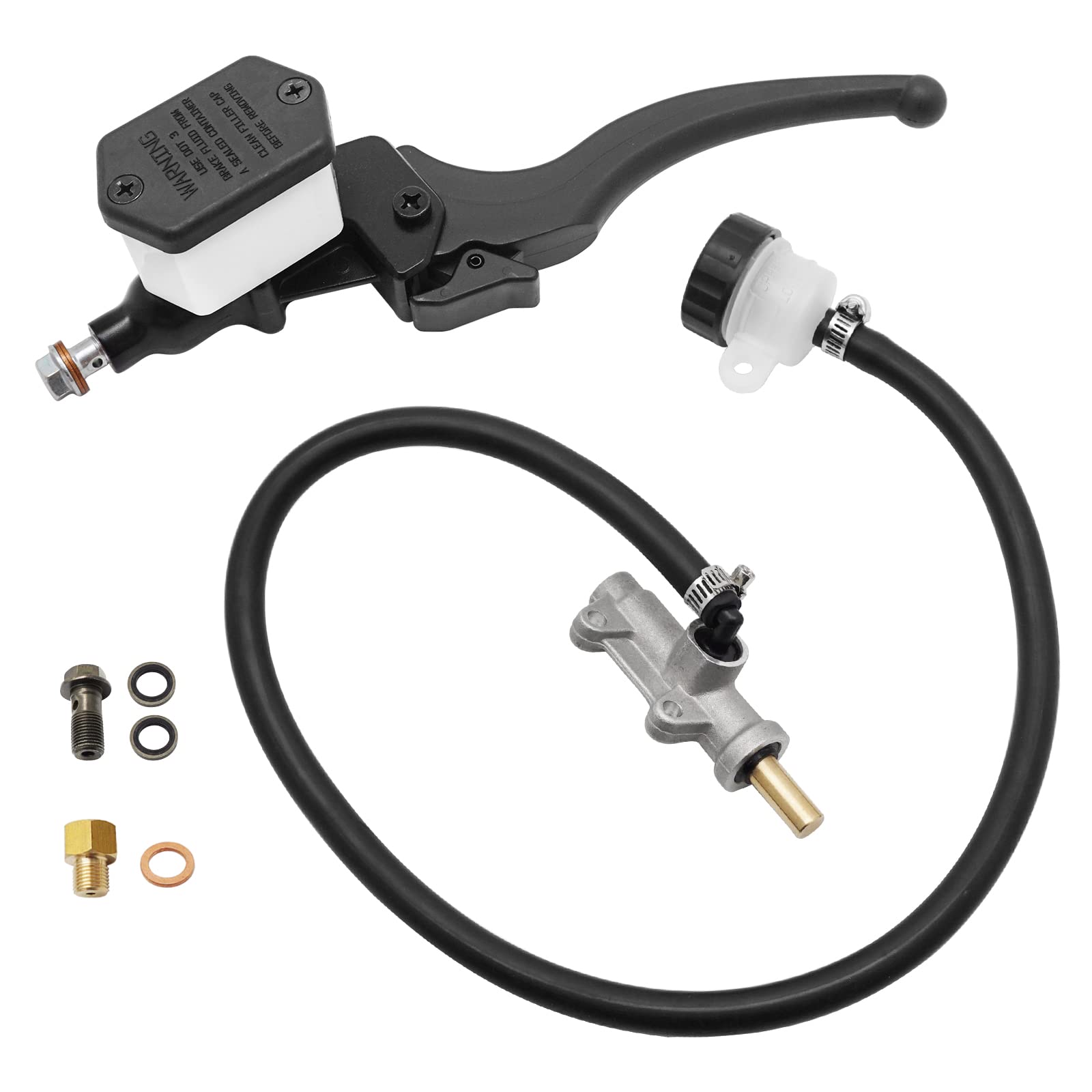 M MATI Front & Rear Brake Master Cylinder for Polaris Sportsman 500 335 Magnum 500 325 Xplorer 400 Xpedition 425 325 Worker Dies