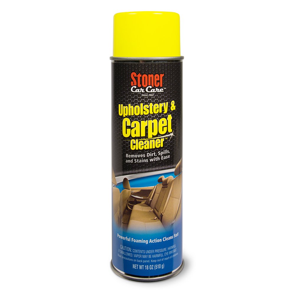 Stoner Car Care 91144 Upholstery and Carpet Cleaner Lifts Tough Stains with Powerful Foaming Action from Seats, Mats, Headliners