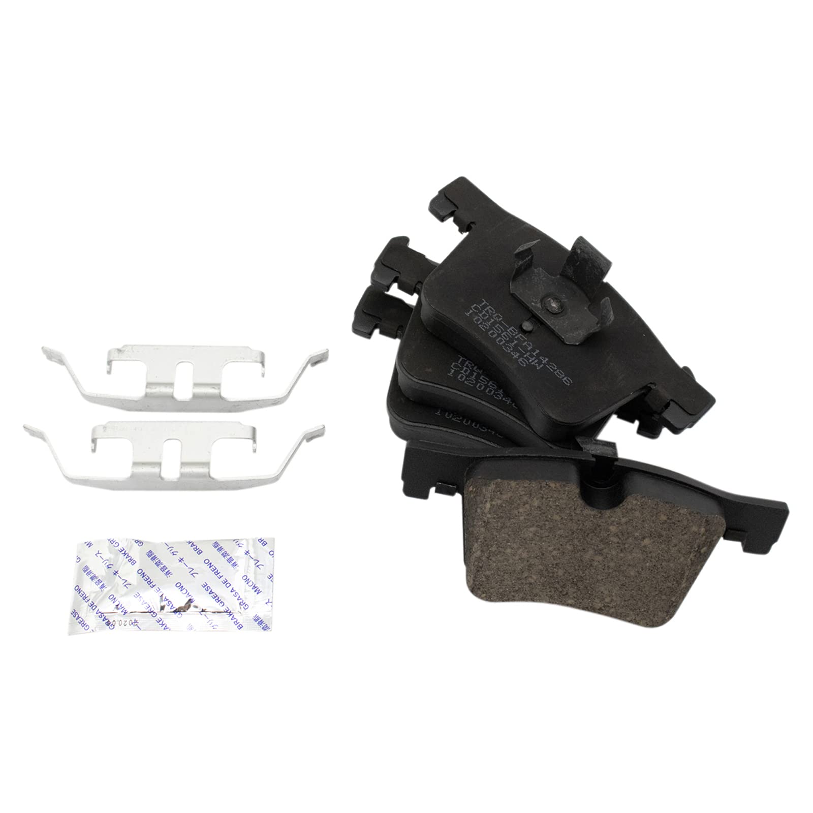 Trq Front Brake Pad & Rotor Kit Compatible With 13-20 Bmw