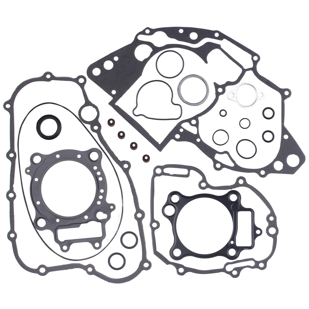 Complete Full Gasket Kit For Honda Crf250R Crf250X (2004-2009) | Engine Rebuild Seals & Gaskets Set | Cylinder, Crankcase, Clutch Cover & Valve Stem Seals | Oem Fit