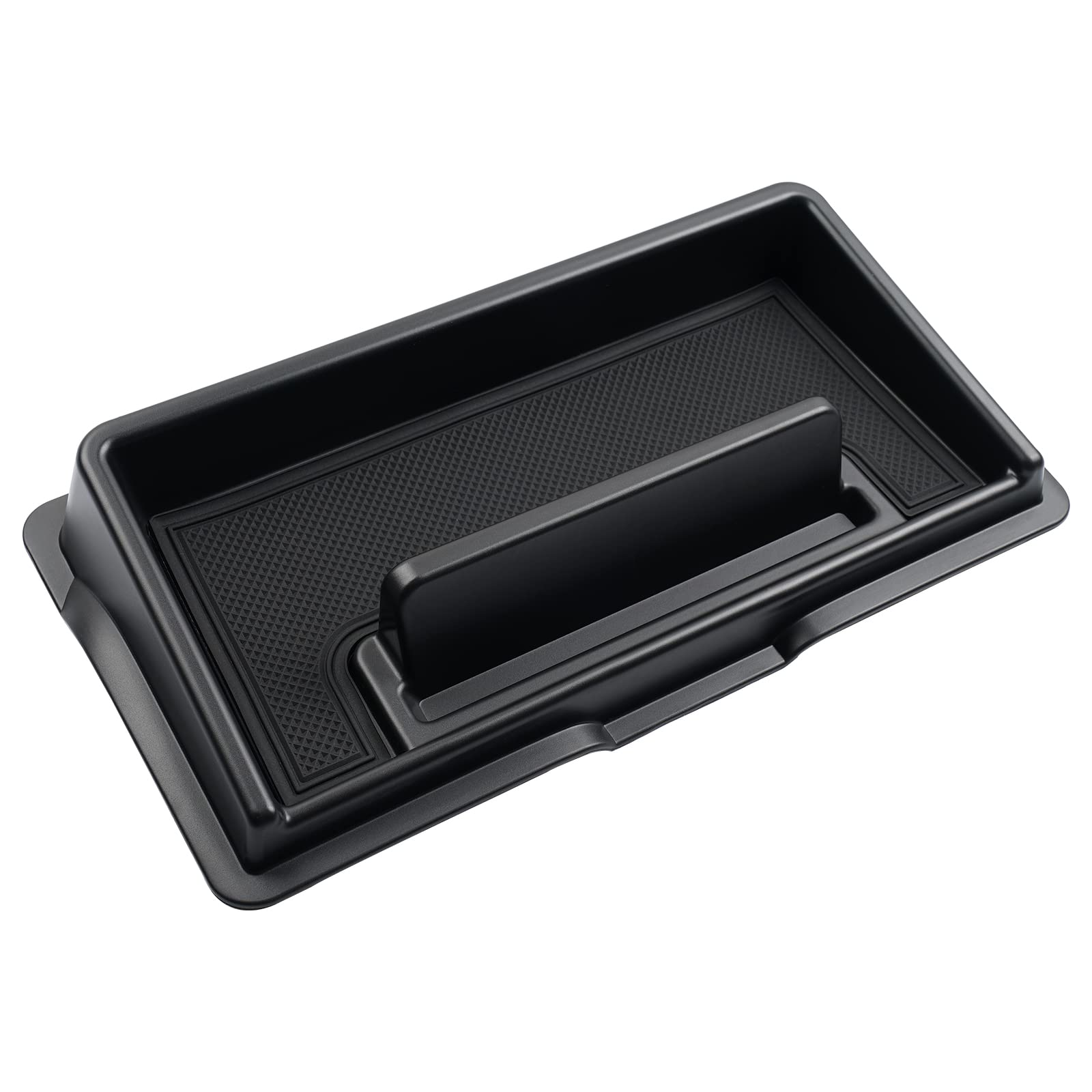 Mixsuper Dash Center Console Organizer for 20192023 Suzuki Jimny JB64W JB74W, Dashboard Console Tray Storage Box Phone Stand Bl