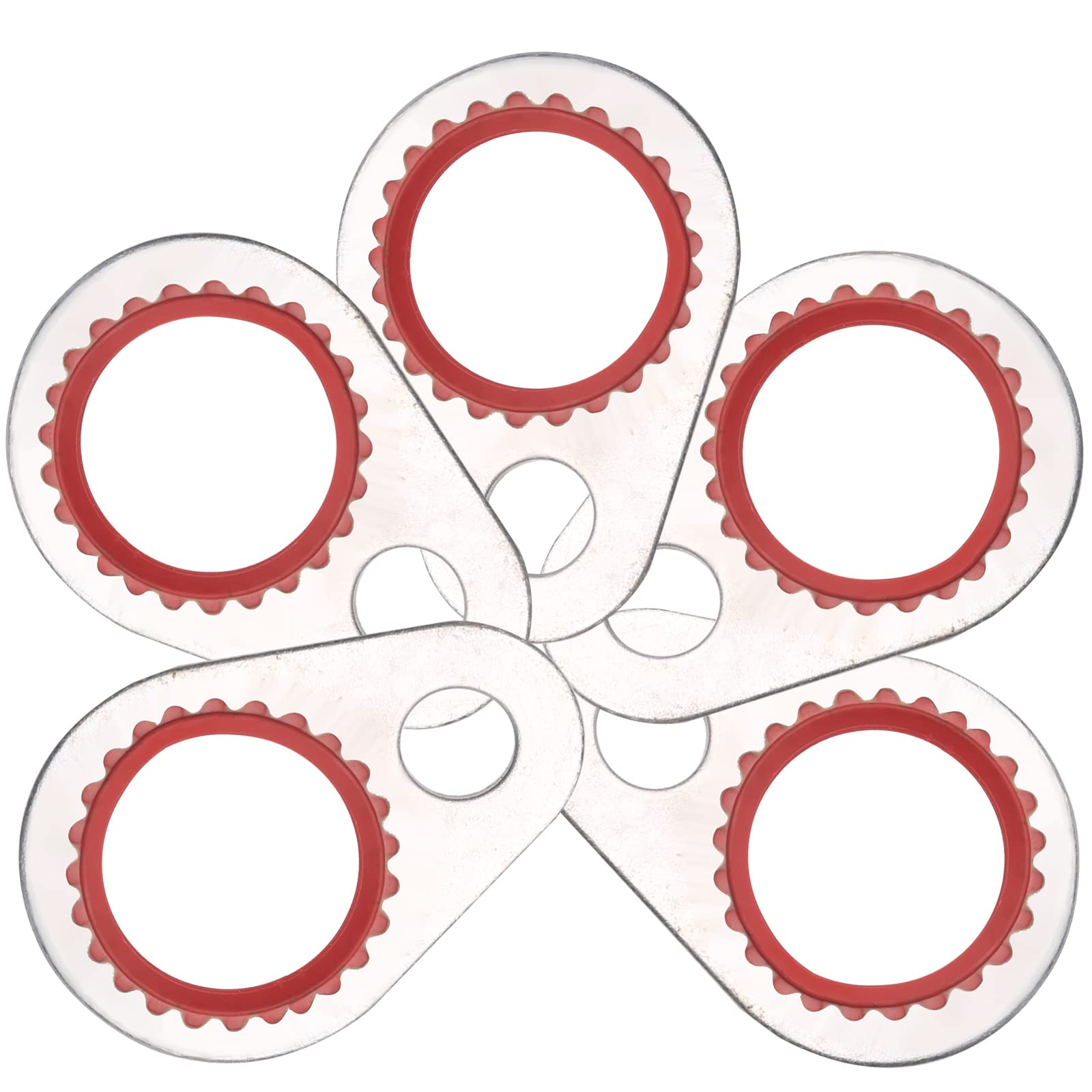 A/C System Compressor Gasket Seals Air Conditioning Compressor Port Seal Washer Kit 60 Pieces Gasket Bonded Seal Assortment