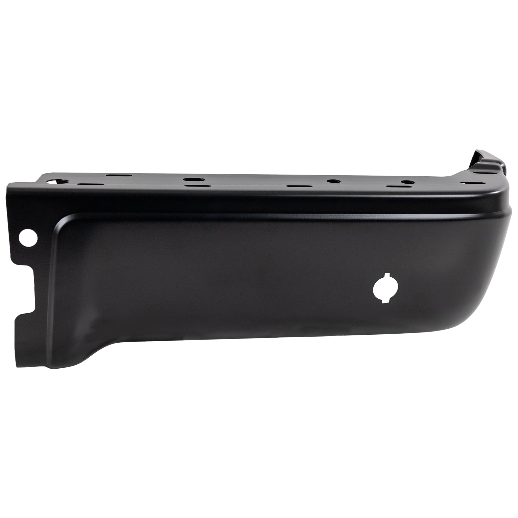 Garage-Pro Step Bumper Set Of 2 Compatible With 2009-2014 Ford F-150 Powdercoated Black, With Rear Object Sensors Hole, Stylesid