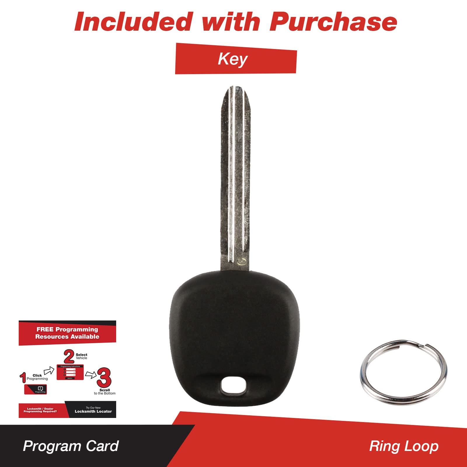 Keylessoption Keyless Entry Remote Fob Uncut Blank Car Key For Gq43Vt20T