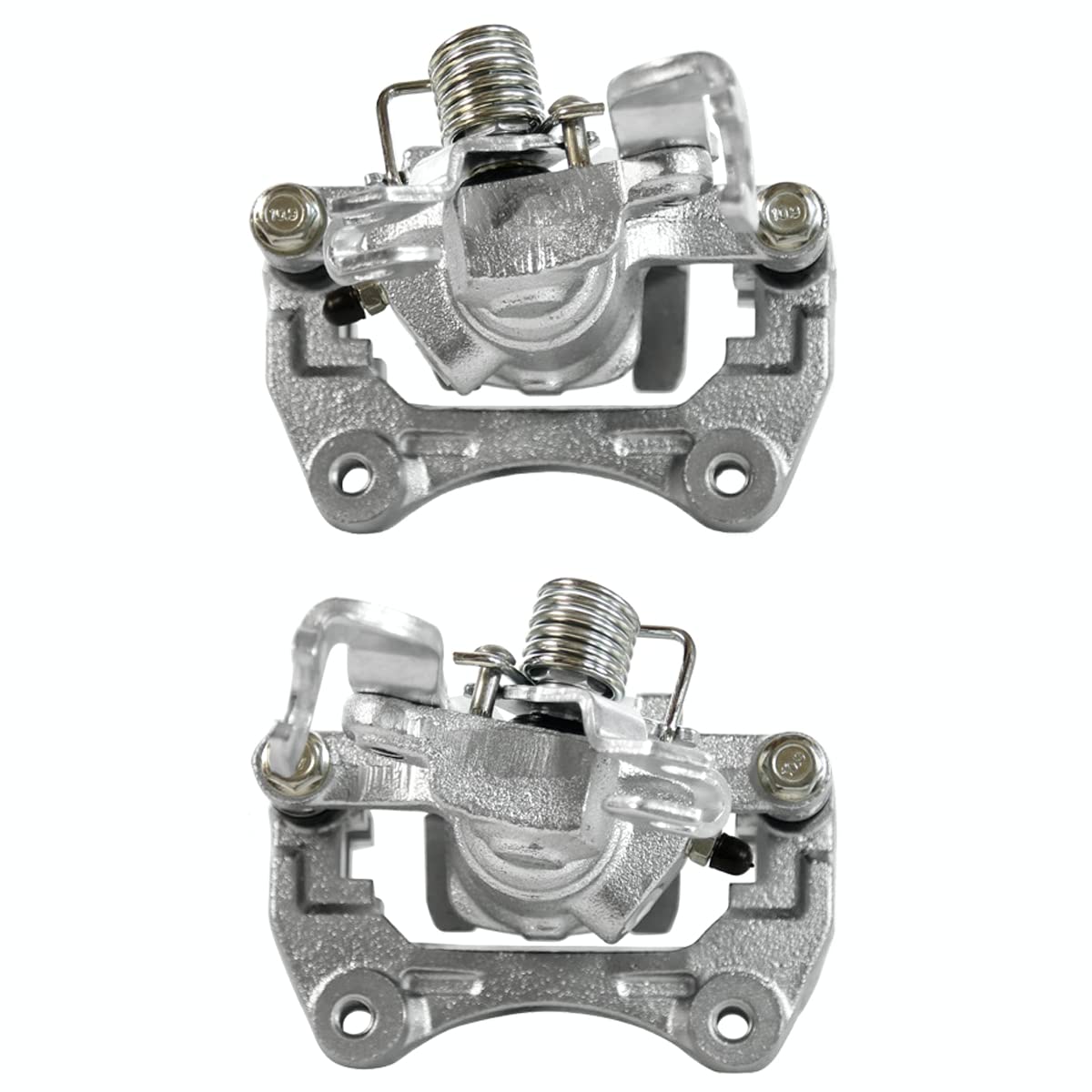 Autoshack Rear Brake Calipers Assembly Pair Set Of 2 Driver And Passenger Side Replacement For Lincoln Zephyr 2007-2012 Mkz 2006-2012 Ford Fusion 2006-2013 Mazda 6 2006-2011 Mercury Milan Fwd Bc2996Pr