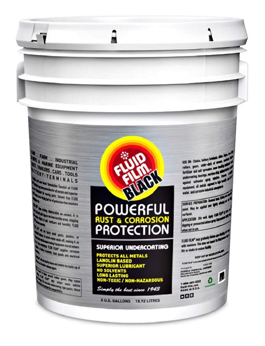 Fluid Film Black Non-Aerosol, Long Lasting Corrosion, Penetrant & Lubricant, Anti-Rust Coating, Protects All Metals In Marine An