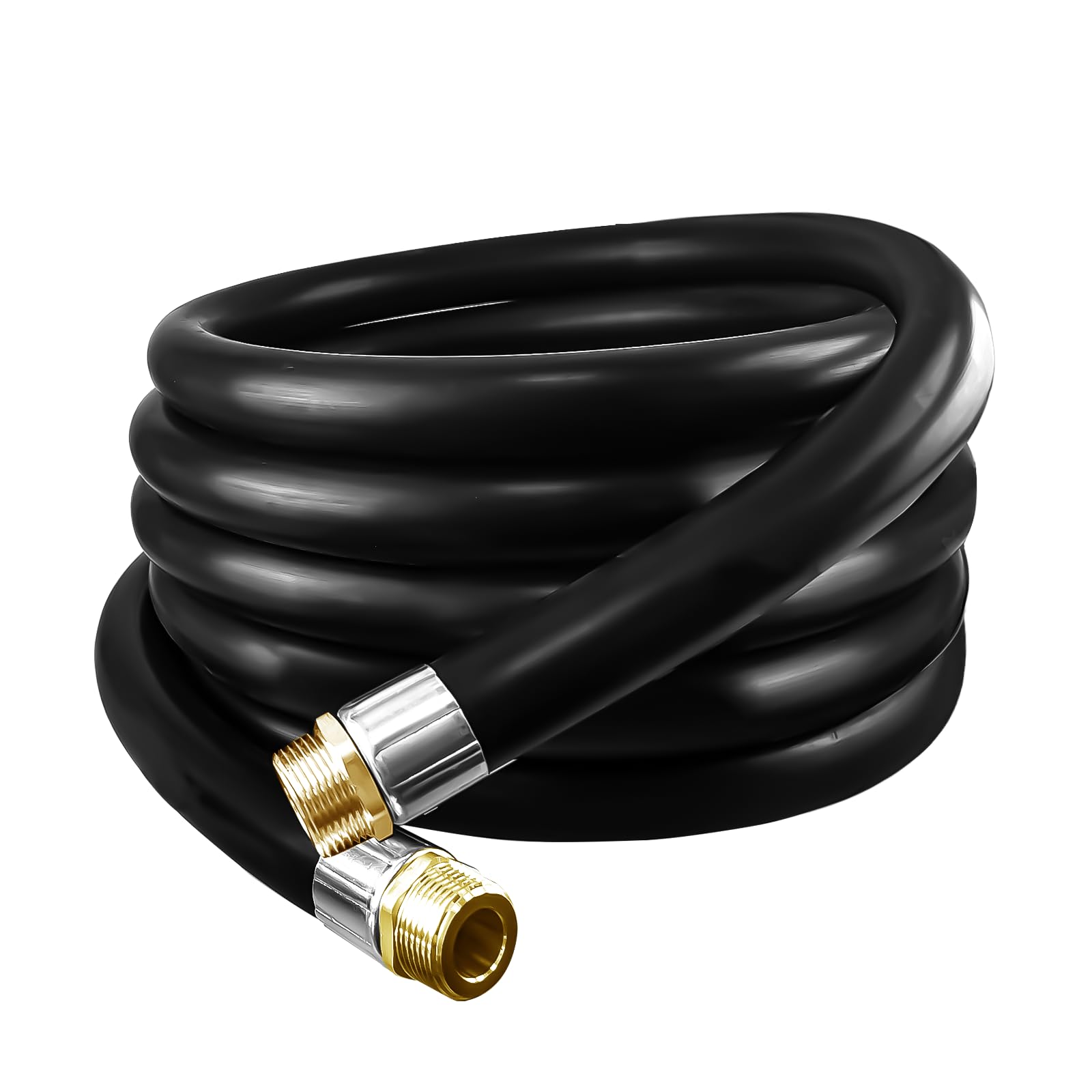 3/4 Inch NPT Fuel Transfer Hose, 20FT Farm Hose for Dispensing Diesel, Gasoline, Kerosene & Biodiesel, Efficient 20 Feet Pump Ta