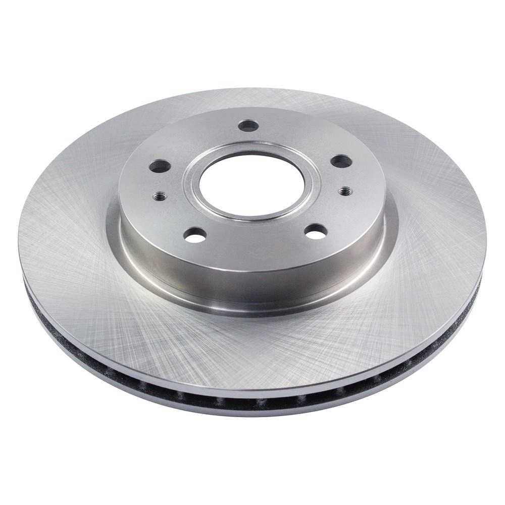 Trq Front Brake Rotors Set Vented Compatible With 2007-2013 Suzuki Sx4