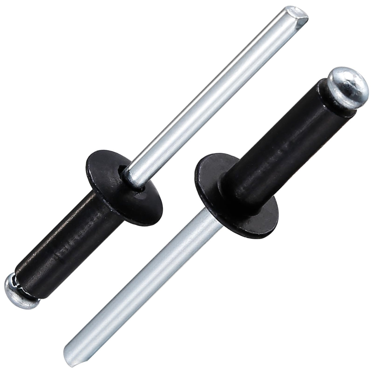 Wensilon (300Pcs) 5/32'X5/8' Black Aluminum Blind Pro Rivets,Aluminum Grip And Steel Mandrel