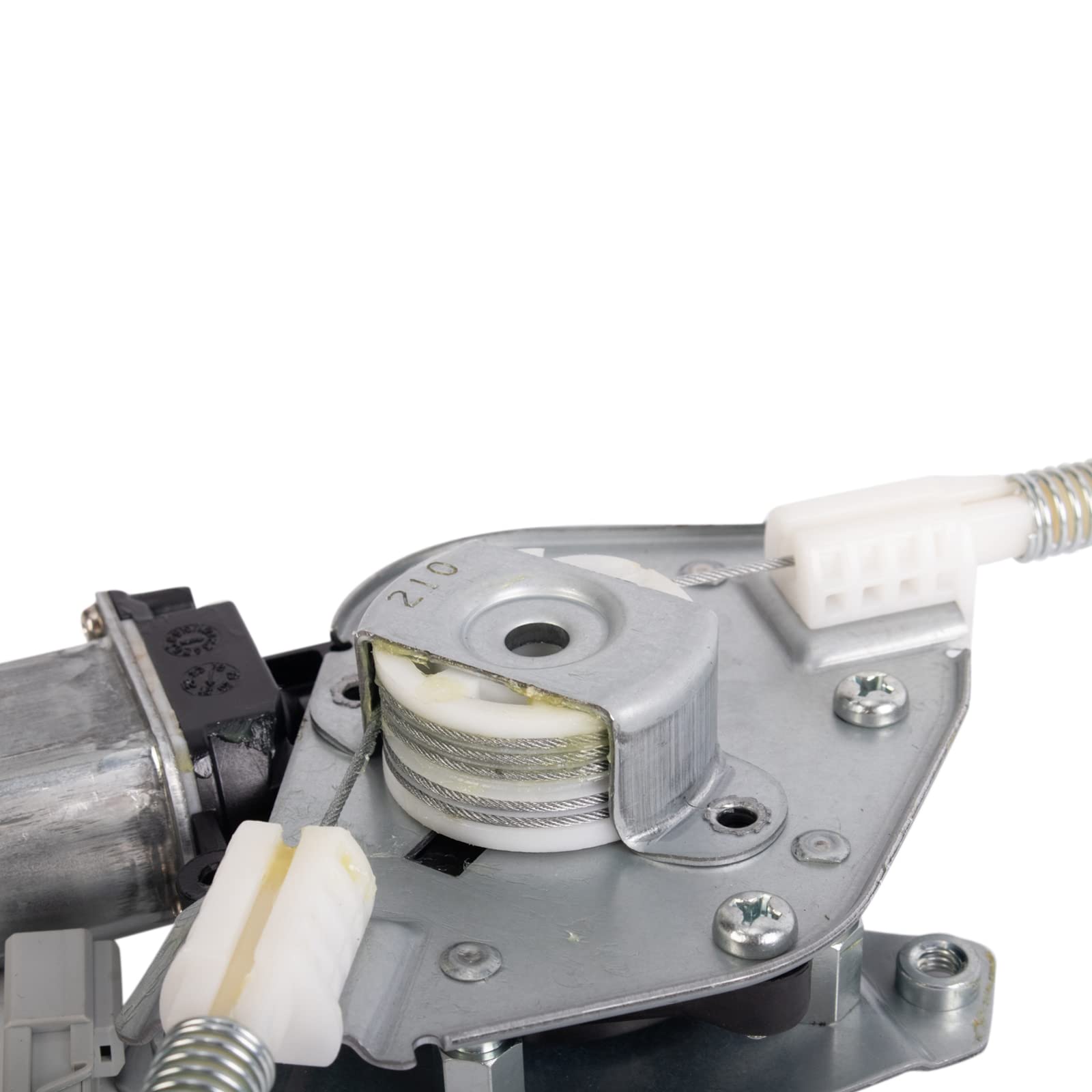 Trq Rear Right Power Window Regulator & Motor Assembly Passenger Side Compatible With 2001-2005 Honda Civic