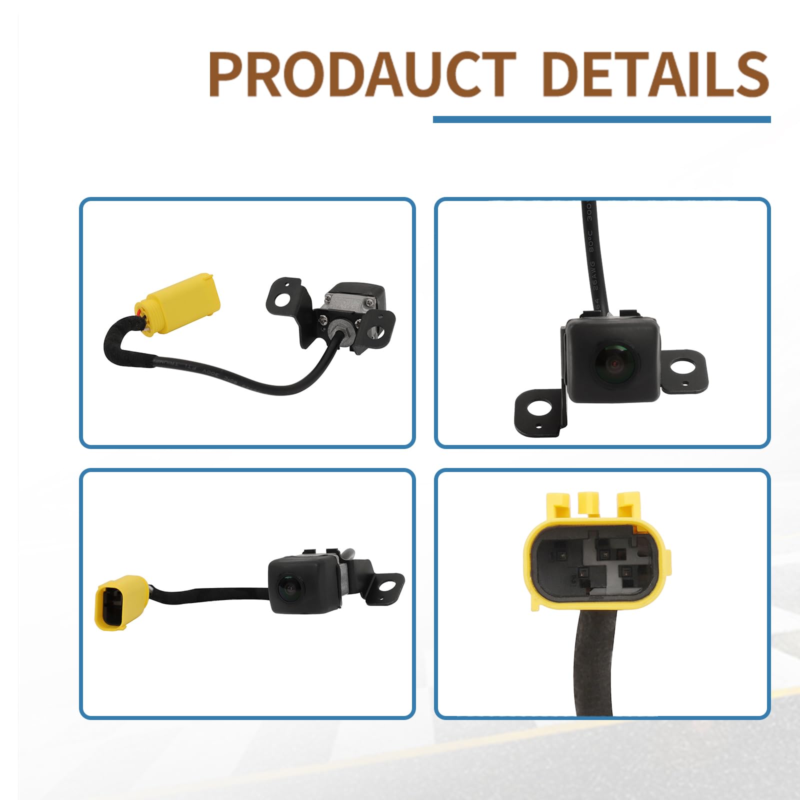 Nbwiyqp Rear View Backup Camera Compatible With Kia Sorento 2014-2015 Replaces 95760-2P600 95760-2P600Fff 957602P600 957602P600F