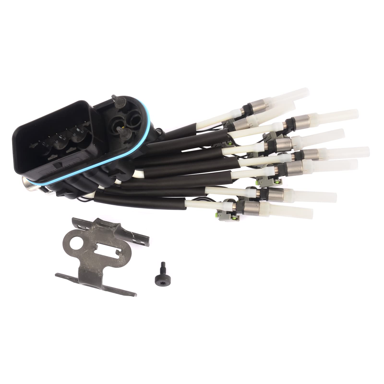 FJ504 Spider Fuel Injector wi/ 8 Cylinder Compatible with Chevy Pickup V8 5.0L 5.7L 1996-2000 25340347 17114163 FJ10566