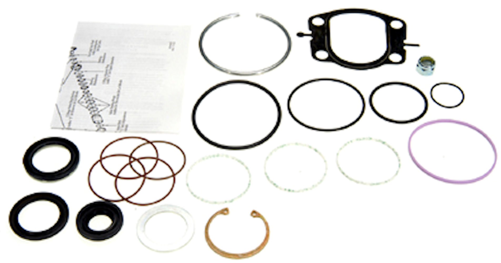 Plews Edelmann 8775 Power Steering Gear Box Major Seal Kit