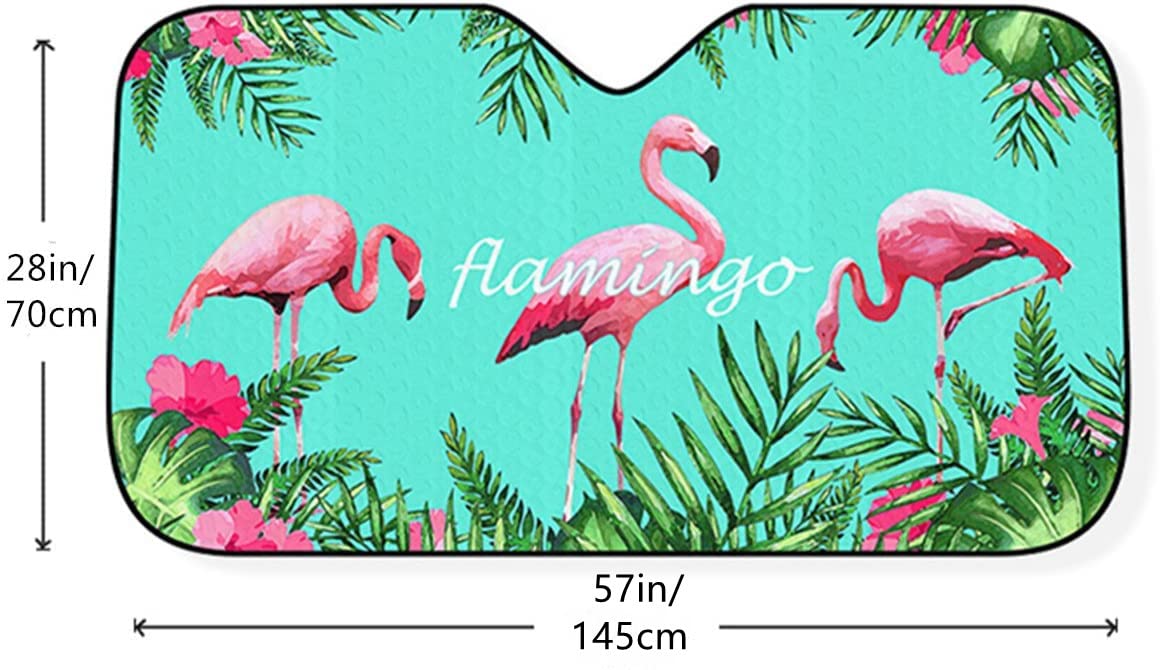 Dpist Van Gogh Starry Sky Car Windshield Sun Shade Universal Fit Car Sunshade-Keep Your Vehicle Cool. Uv Sun And Heat Reflector