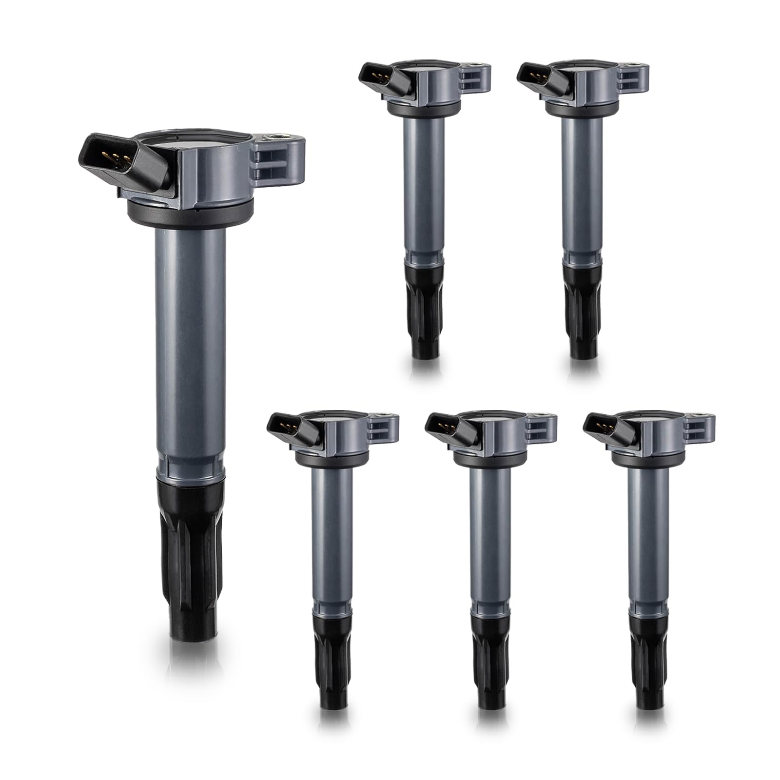 ENA Pack 6 Ignition Coil 3.5L Compatible with Lexus Toyota Sienna Avalon Camry Highlander Rav4 Venza Lexus RX350 IS350 ES350 V6 2007 2008 2009 2010 2011 2012 2013 2014 2015 Coils for UF487 90919A2007