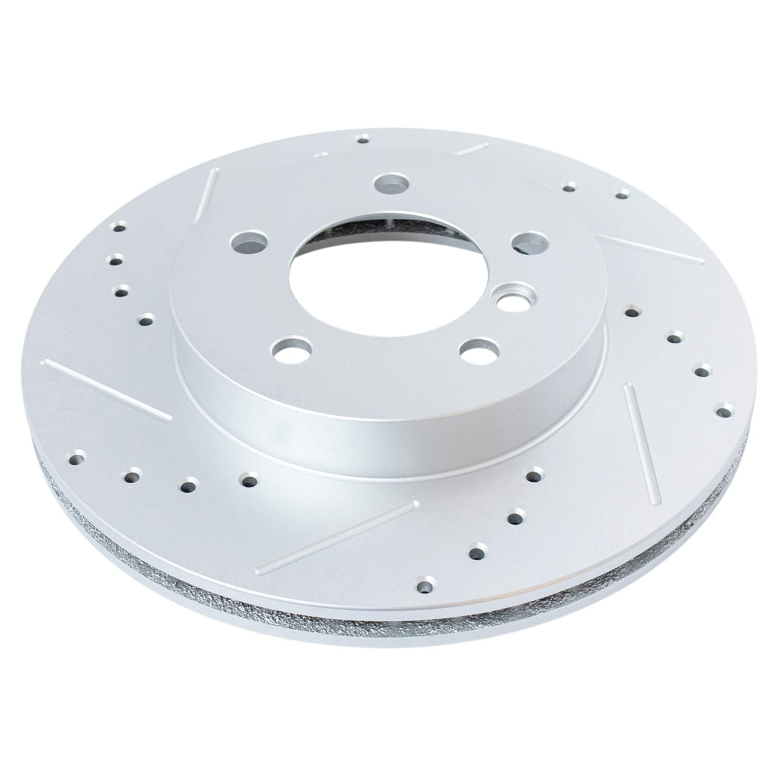Trq Front Performance Brake Rotors Set Premium G-Coated Compatible With 2000 Bmw 323Ci 323I 2001-2006 325Ci 2001-2005 325I 325Xi