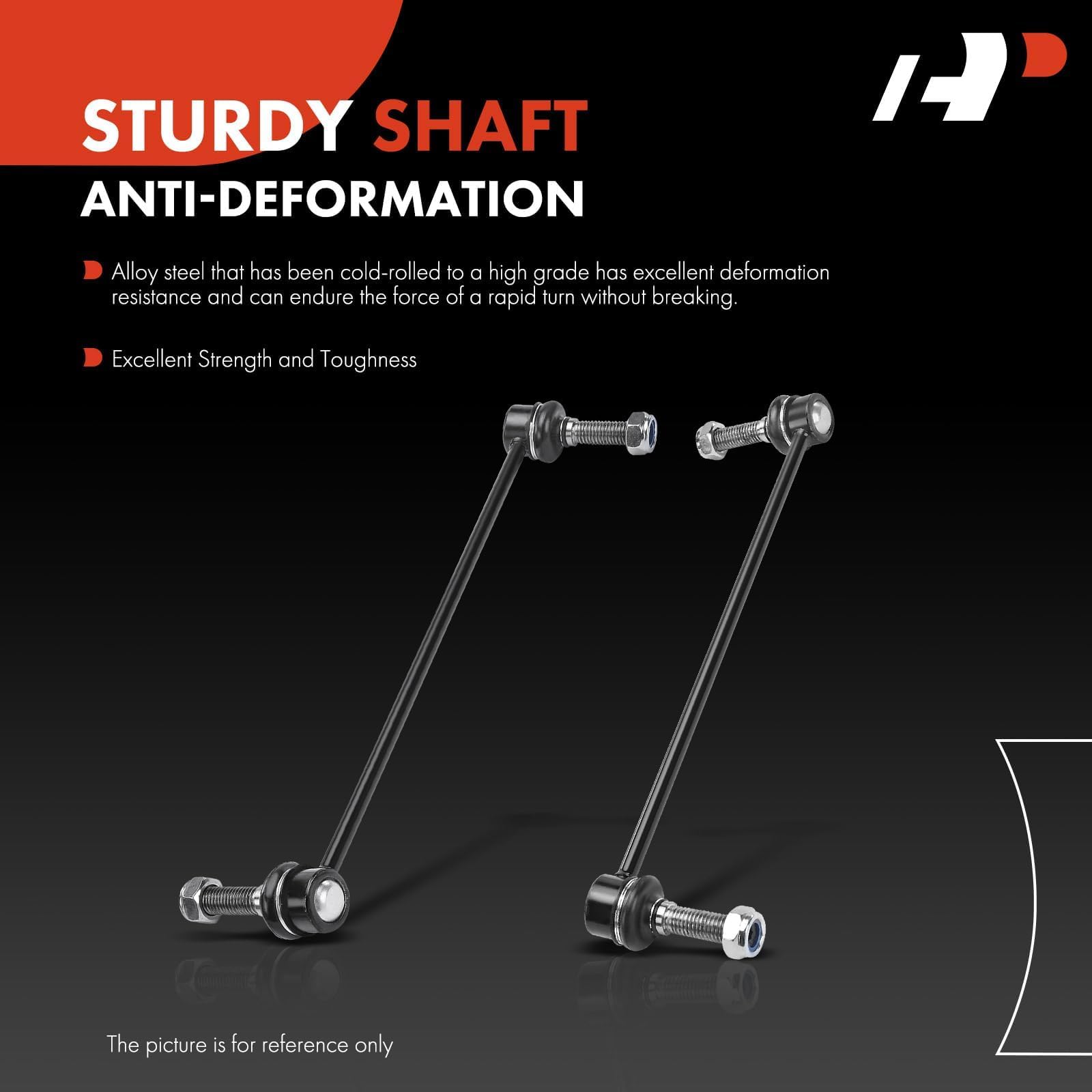 A-Premium 2Pcs Front Sway Bar End Links Stabilizer Bar Links, Compatible With Ford Explorer 2011-2019, Police Interceptor Utilit