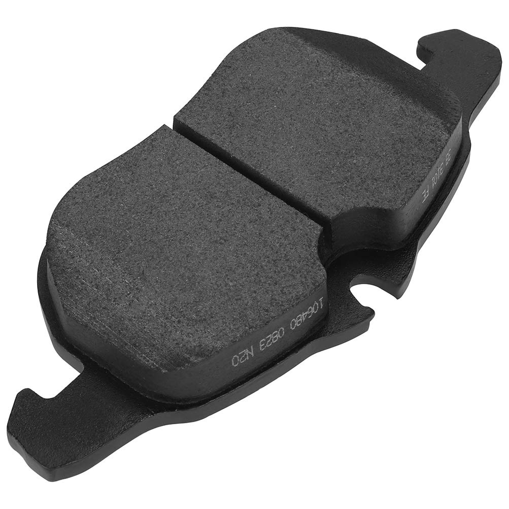 Automuto D972 Ceramic Brake Pads Kits, Front 4Pcs Brake Pads Set Fit For 2017-2018 For Dodge For Durango,2017-2019 For Jeep Gran