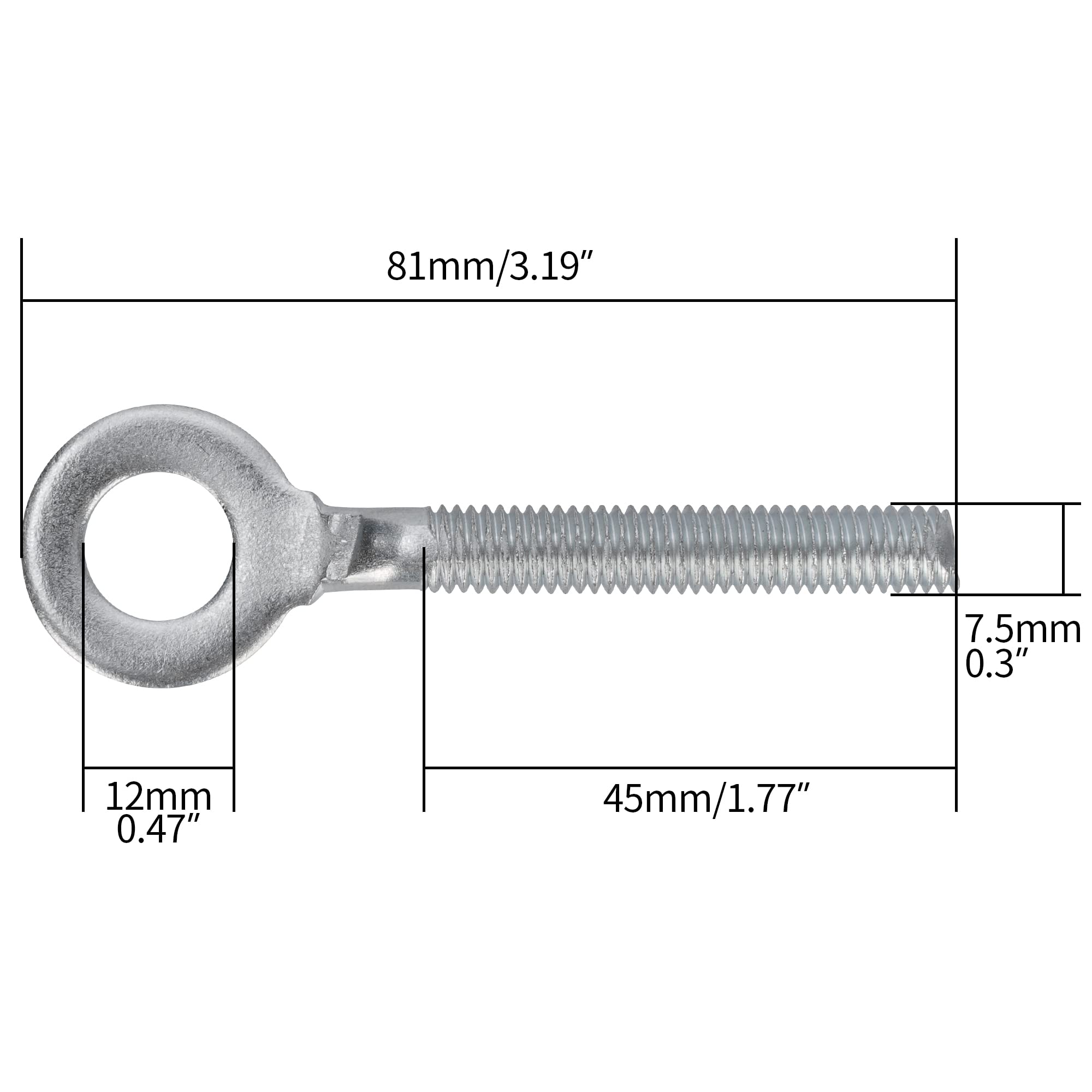 WATODAY 0.4'' Chain Axle Adjuster for 50cc 70cc 90cc 110cc 125cc 250cc Buyang Kazuma TaoTao Chinese Kazuma Coolster Peace ATV 4
