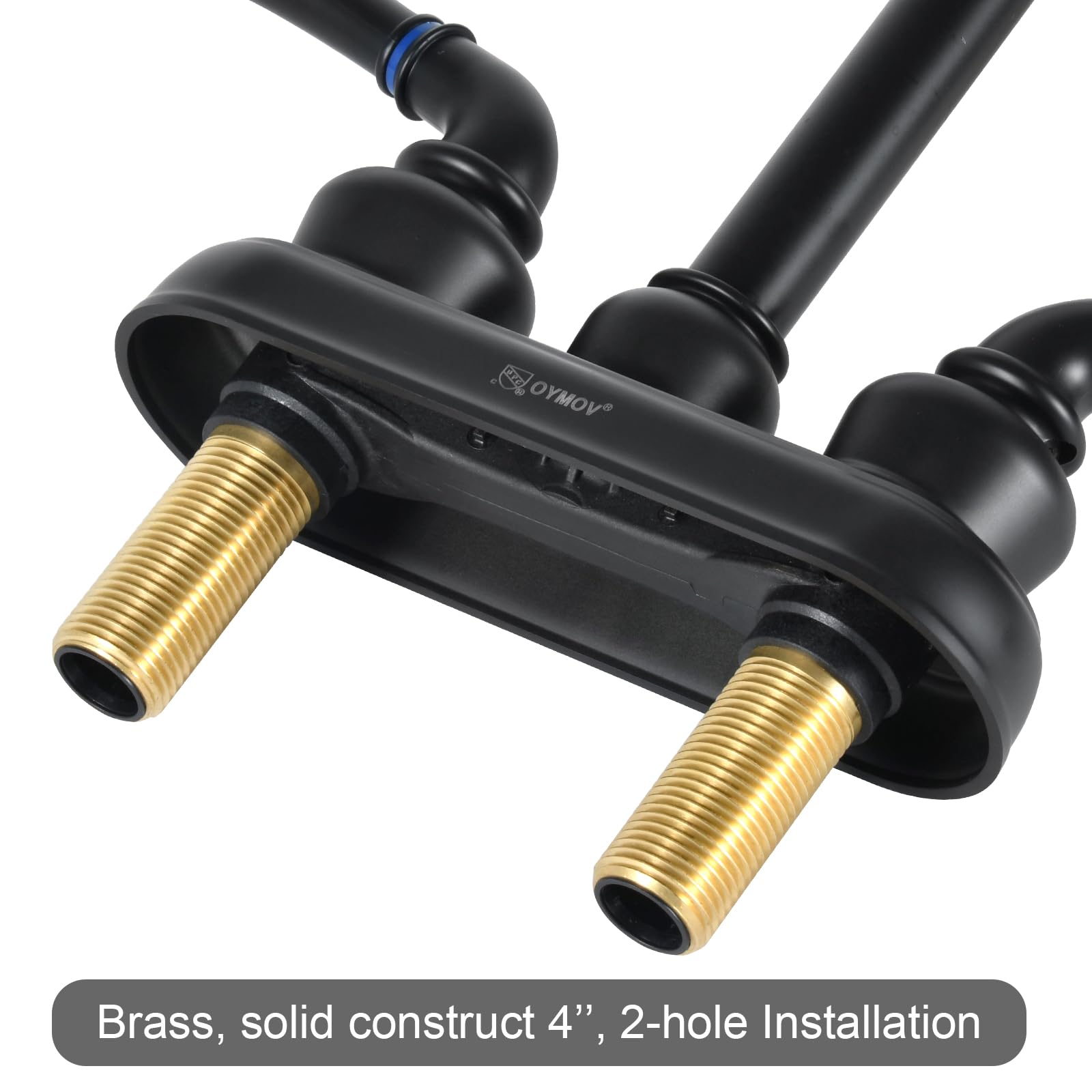 Rv Bathroom Sink Faucet Matte Black - Rv Sink Faucet For Bathroom Faucet Replacement For Rvs, Campers, Fifth Wheels, Motor Homes