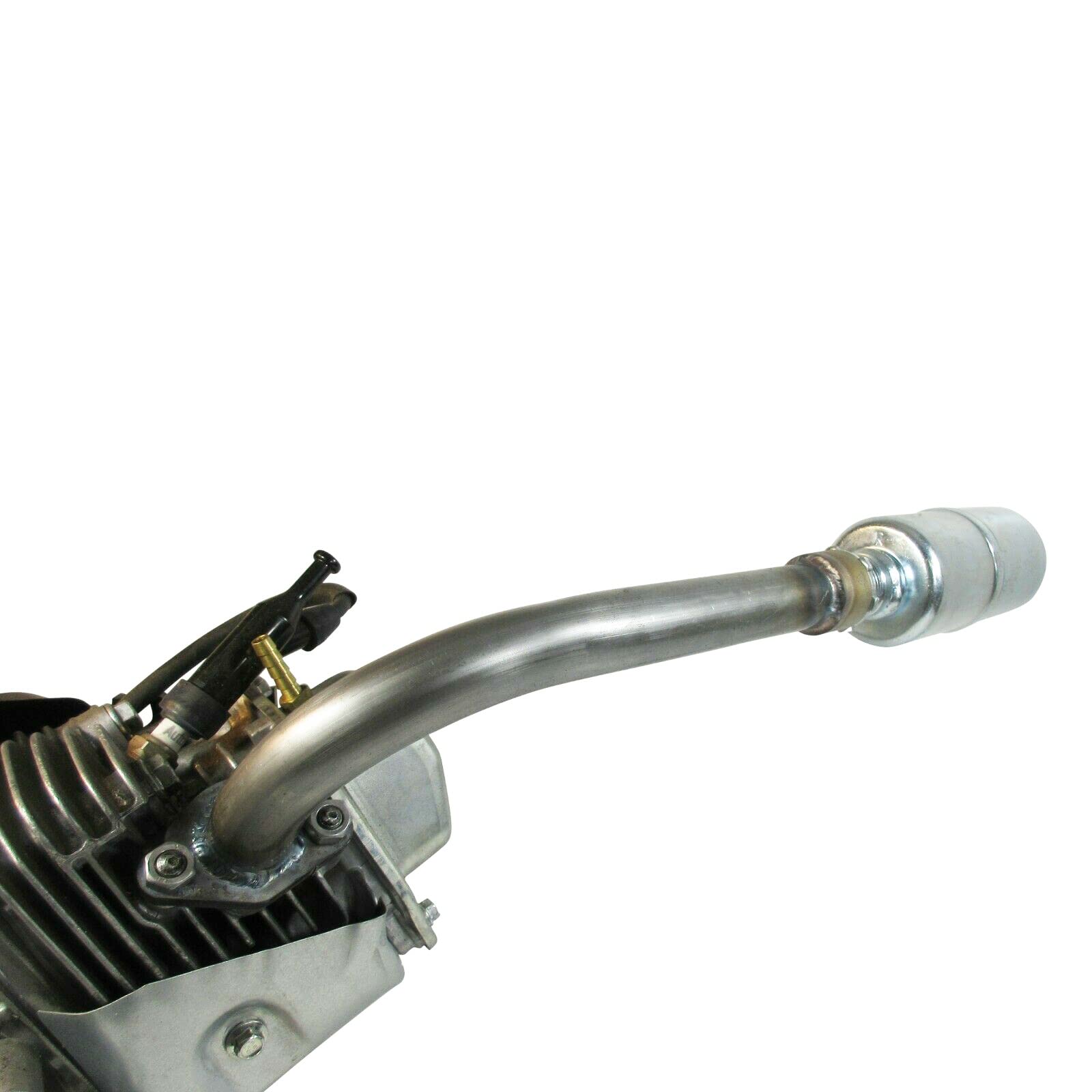 MGWILL Exhaust with Muffler for Predator 212cc GX160 GX200 Go Kart & Mini Bikes - Durable Go Kart Exhaust System