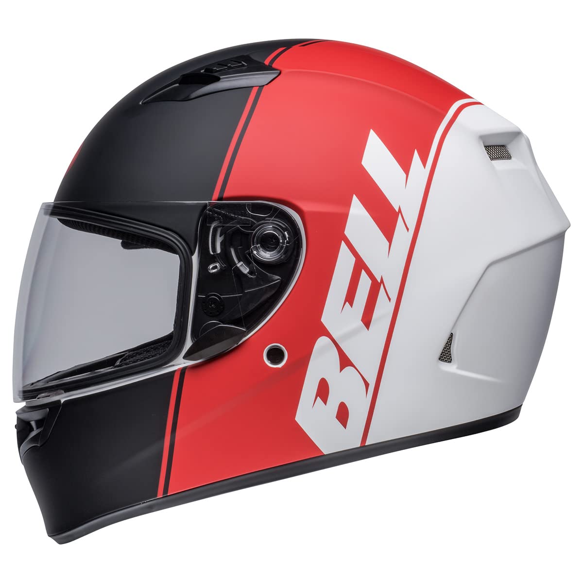 Bell Qualifier Full-Face Motorcycle Helmet (Ascent Matte Black/Red/White - 2X-Large)