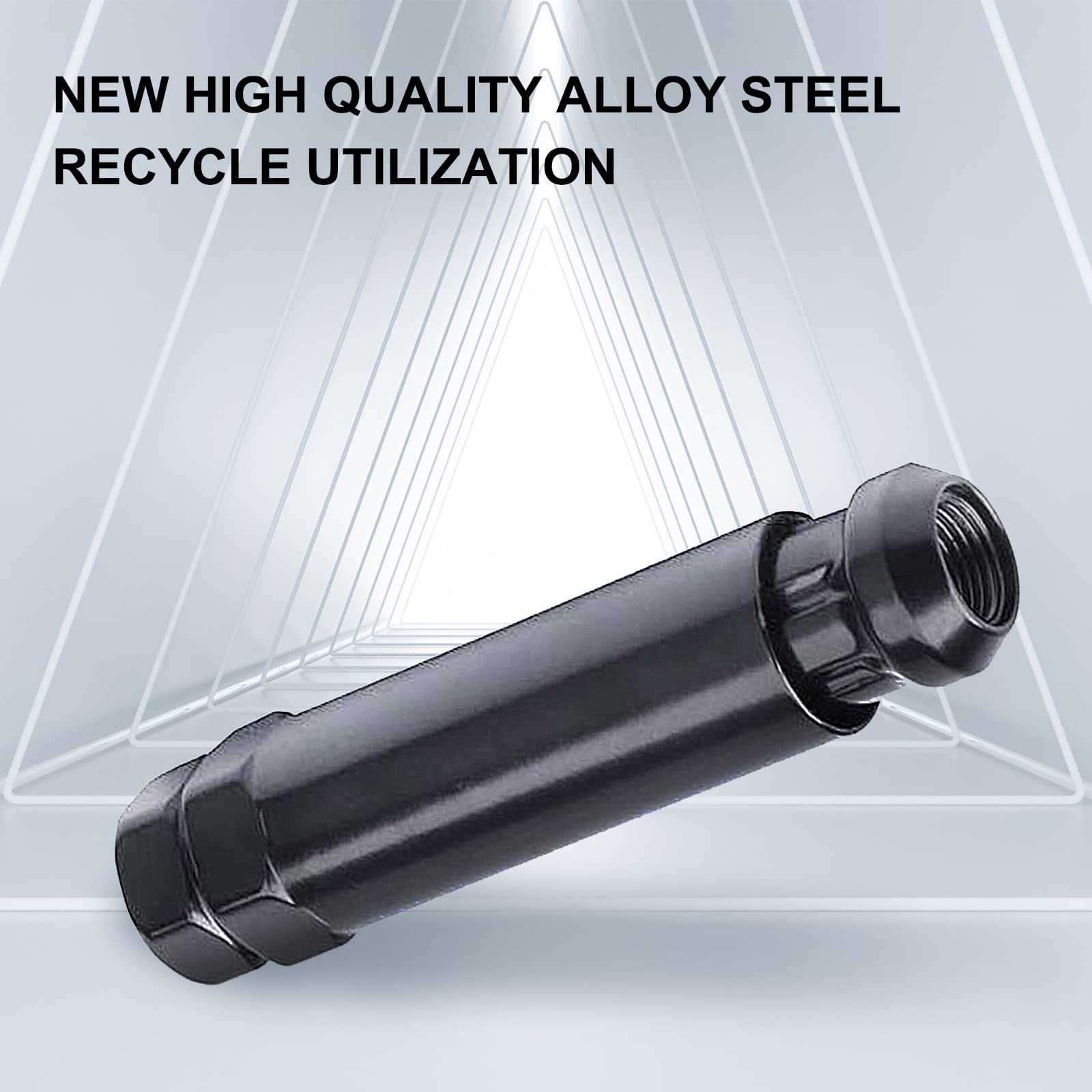 Muhize Heavy Duty 6 Spline Lug Nut Key, Upgraded Standard Small Diameter Drive Socket, Fit For 3/4 Inch And 13/16 Inch Hex Lug N