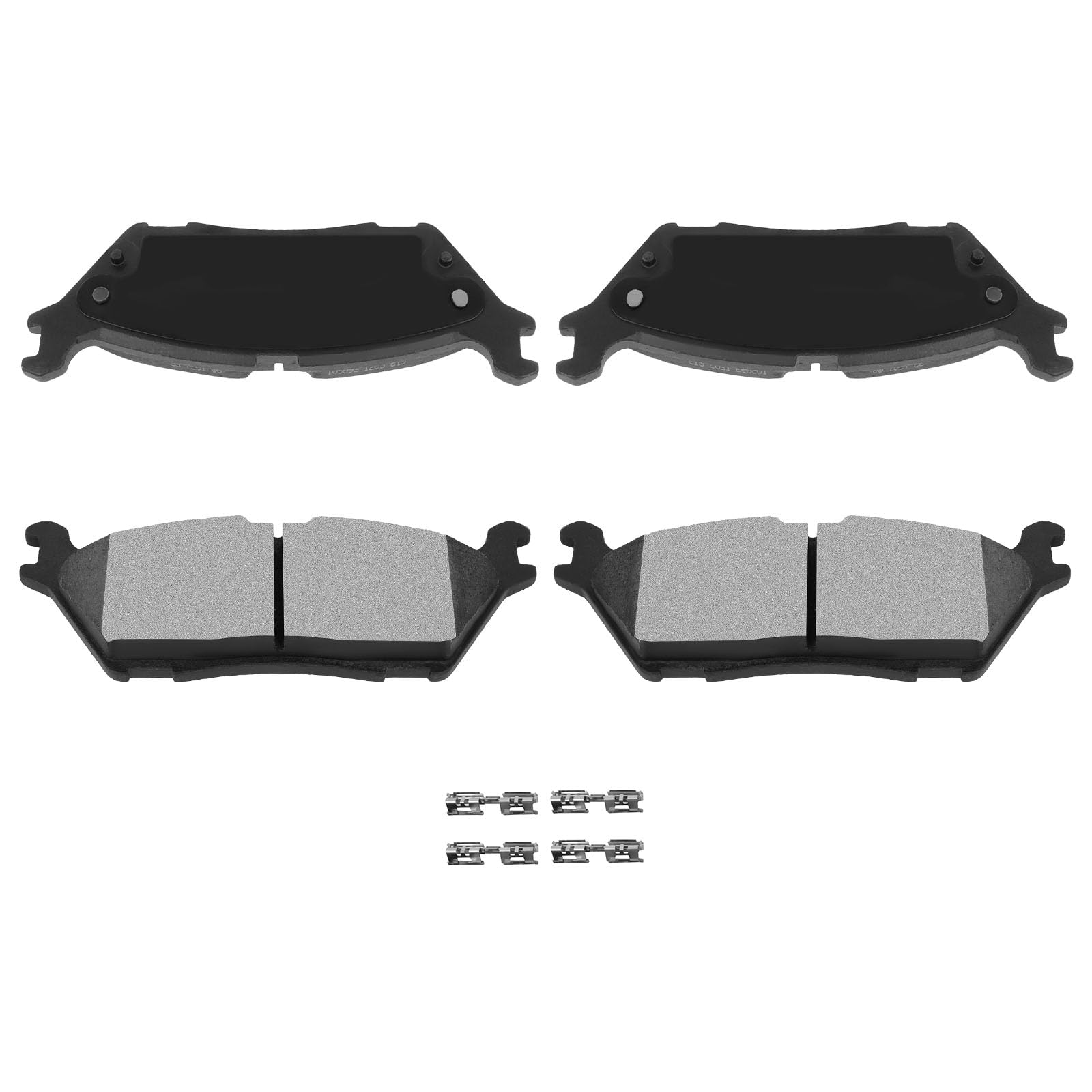 Automuto 4Pcs Rear Ceramic Disc Brake Pads Set D1790 For Ford For Expedition 2018-2019, For Ford For F-150 2015-2019,For Lincoln