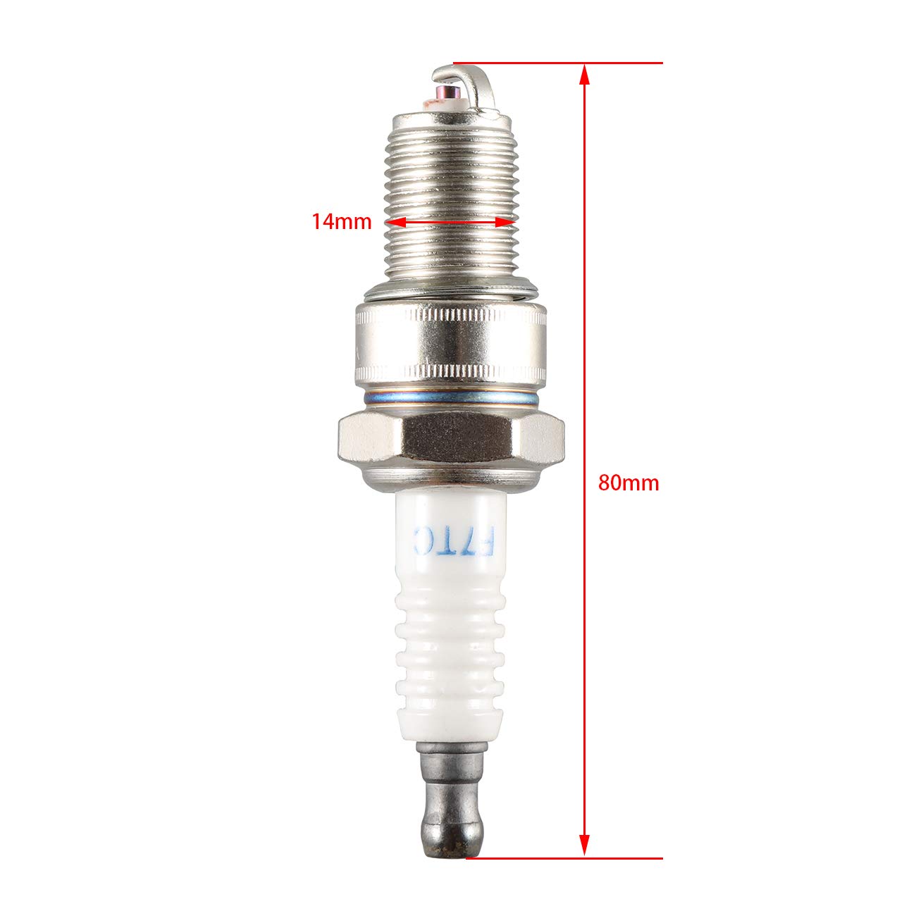 Vcujsuc 2Pcs F7Tc Spark Plug For Coleman Ct200U Ct200 For Honda Gx120 Gx160 Gx200 Gx240 Gx270 Gx340 Gx390 Generator Lawnmower Tr