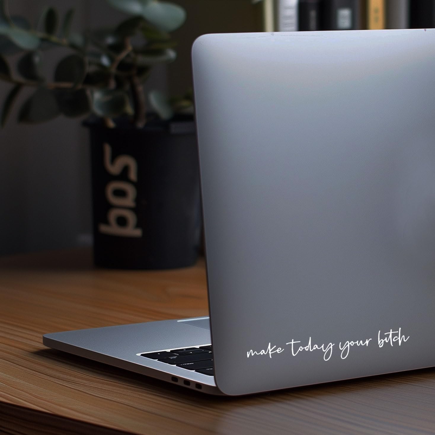 2 X Make Today Your Bit*H Rearview Mirror Decal Water Bottle Stickers Affirmation Reminder Sticker Laptop Bumper Sticker Tumbler