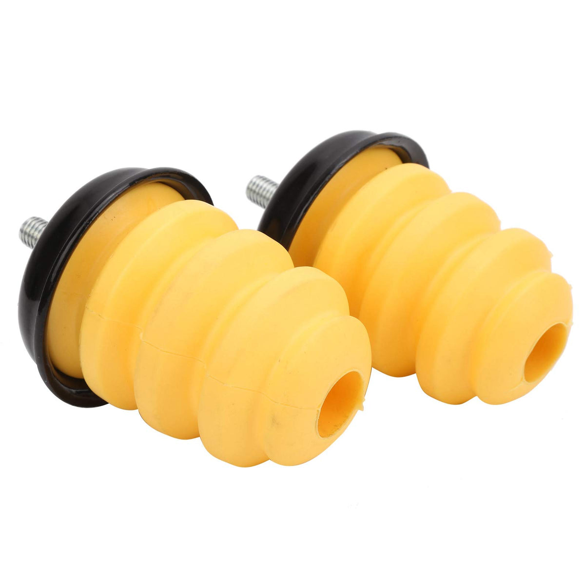2Pcs Bump Stop Rear Frame Rubber Bumper 15712438 Fit For Chevrolet Silverado 1500 For 15712438 523-049 Car Bump Stop Bumper Guards Bump Stop Rear Frame Bumper Leaf Spring Bumper Rubber Bumper For Car
